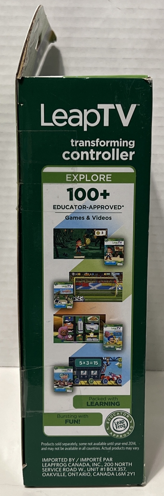 Brand New LeapFrog LeapTV 2-in-1 Transforming Controller Leap TV Leap Frog