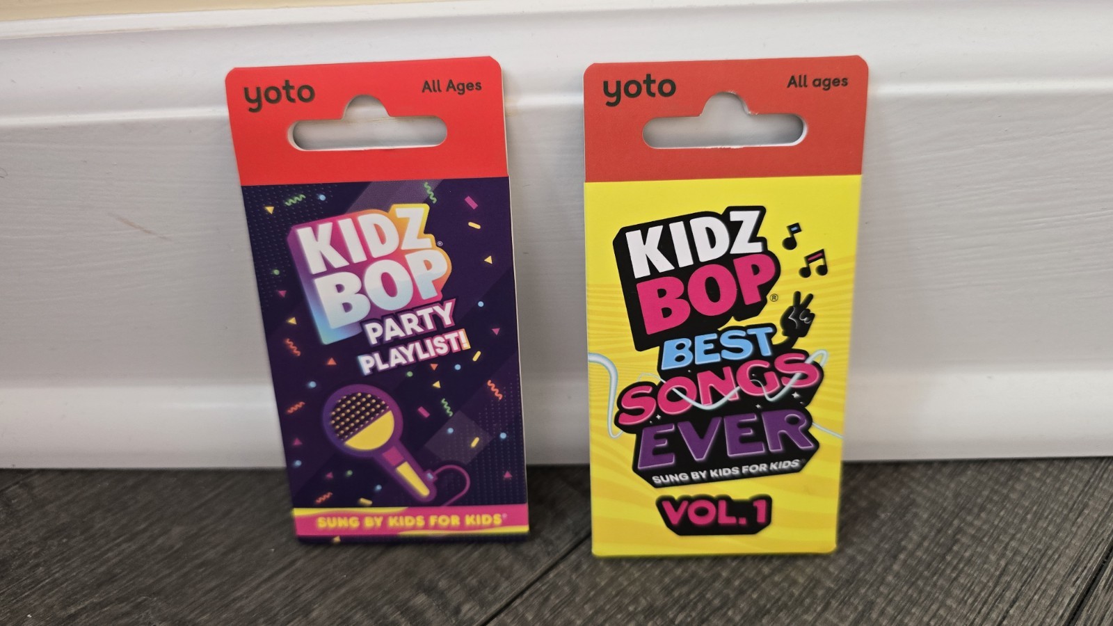 *2 Pack* YOTO Audio Card Kidz BOP Party Playlist w Volume 1.- Best Holiday Gift