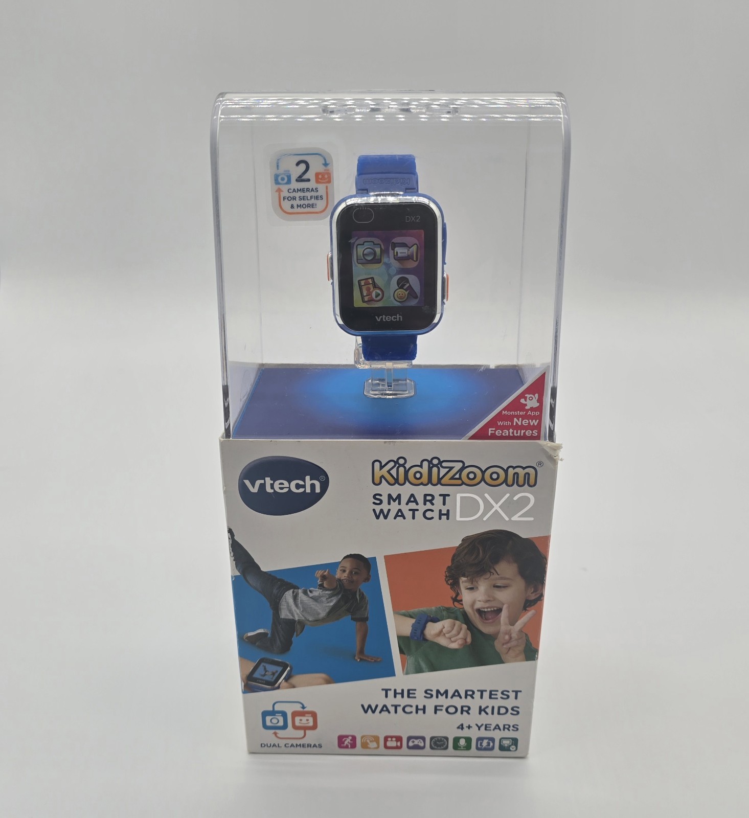 VTech 80-193808 Kidizoom Smartwatch DX2 Smart Watch – Blue