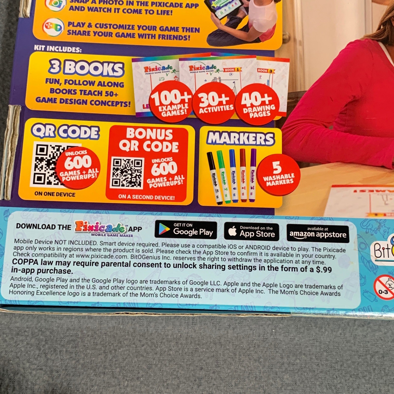 Gift Pixicade Mobile Game Maker Create Your Own Video Games STEM Toy Ages 6+