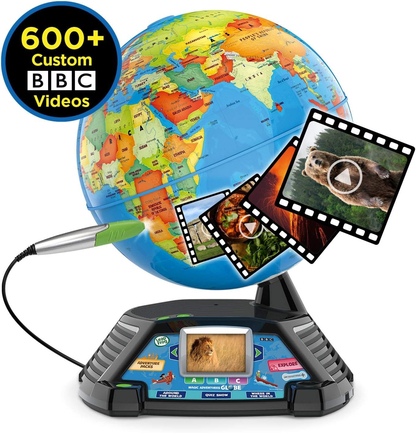 LeapFrog Magic Adventures Globe Electronic Learning System 2019-2023
