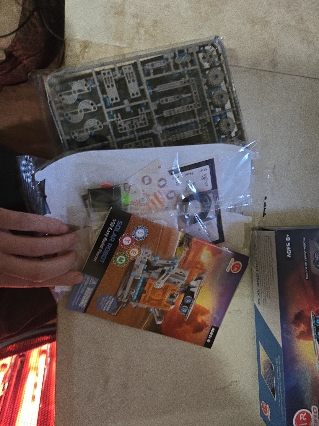 Solar Robot Creation Kit Science Education Learning Ages 8 And Up New Kids
