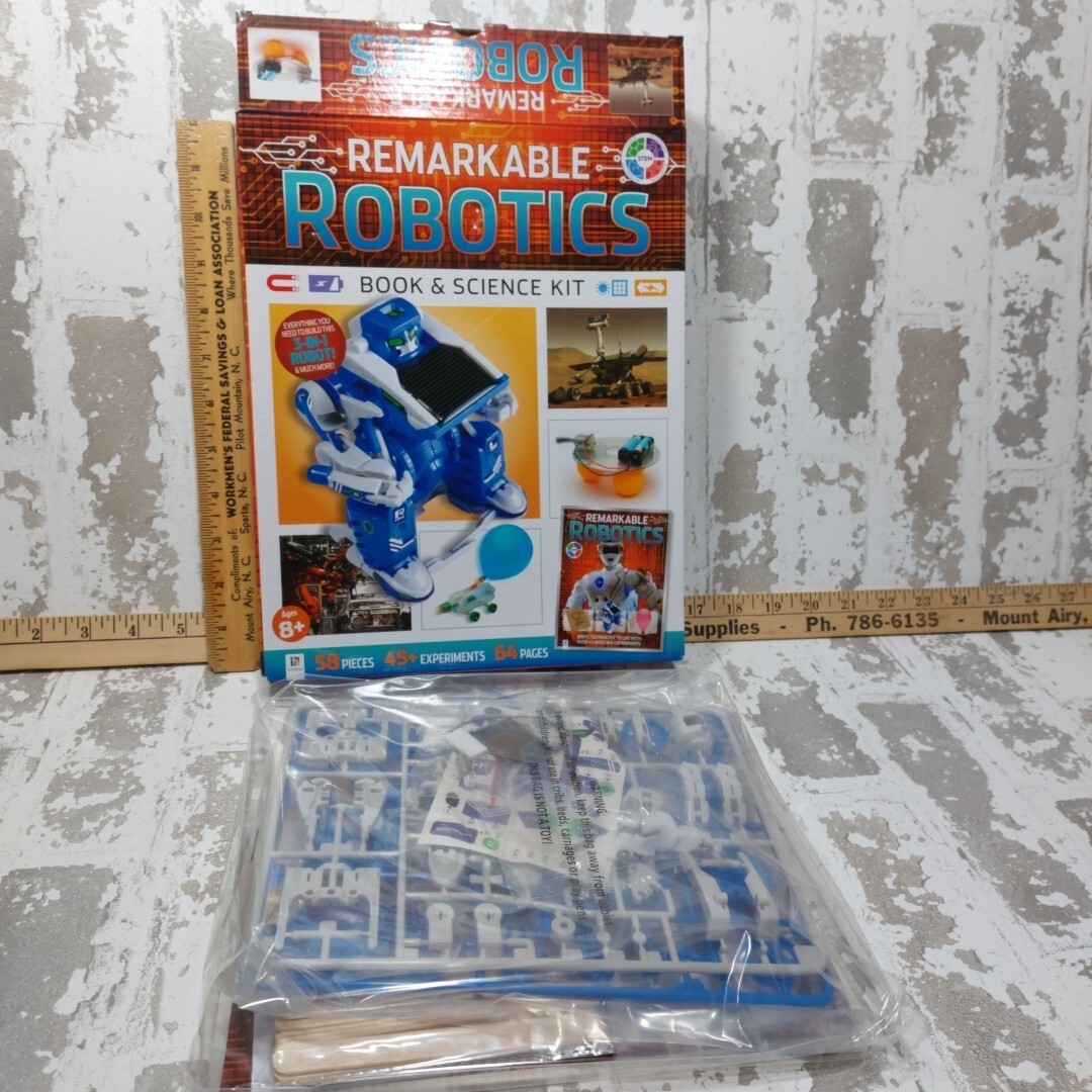 Remarkable Robotics by STEM technology book & science kit Science Technology OB