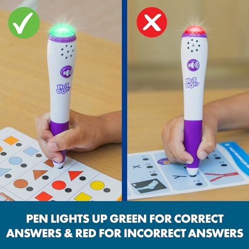 Hot Dots Getting Ready for School! Set – Preschool Workbooks with Interactive
