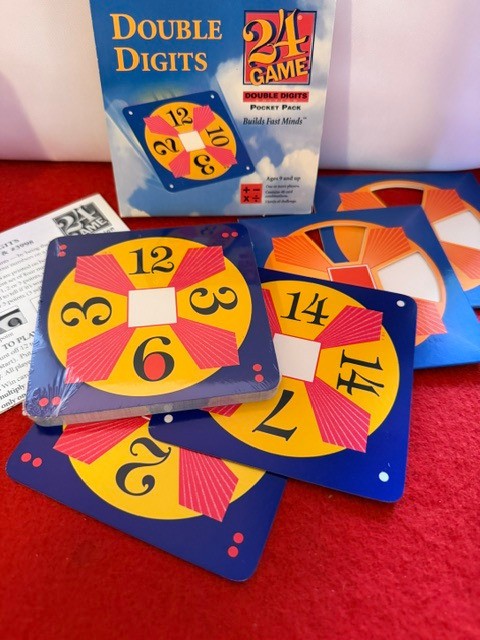 24 GAME Double Digits POCKET PACK Ages 9+