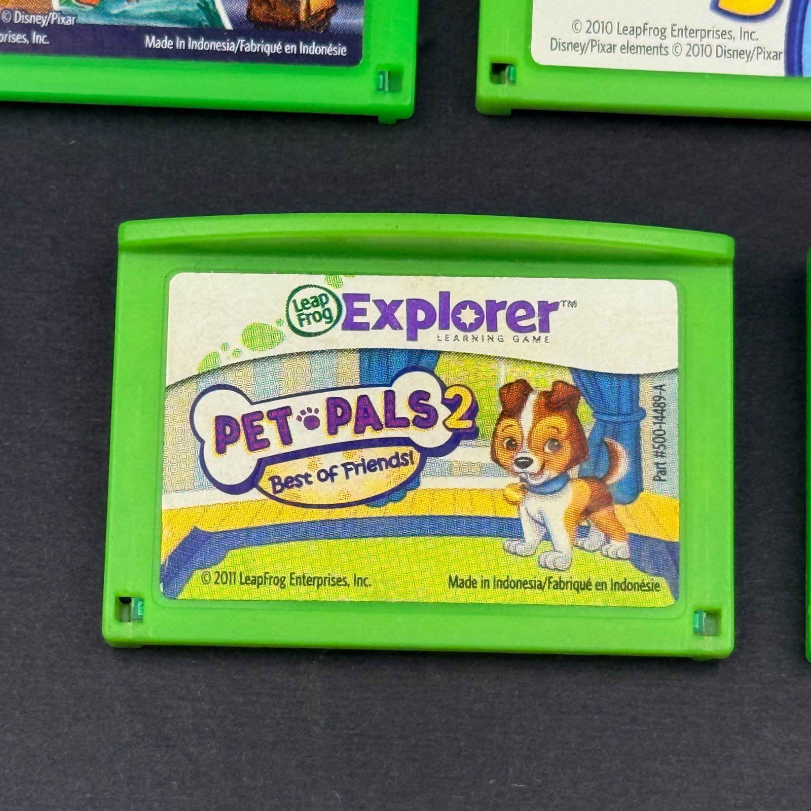 Leapster Explorer 8 Games LOT Leapfrog Leap Pad Learning Cartridges Only – PIXAR