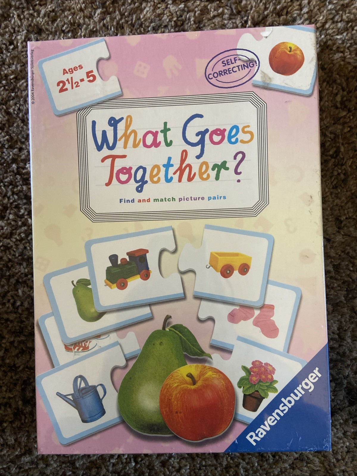 Learning Game What Goes Together Match Game Complete Self Correcting