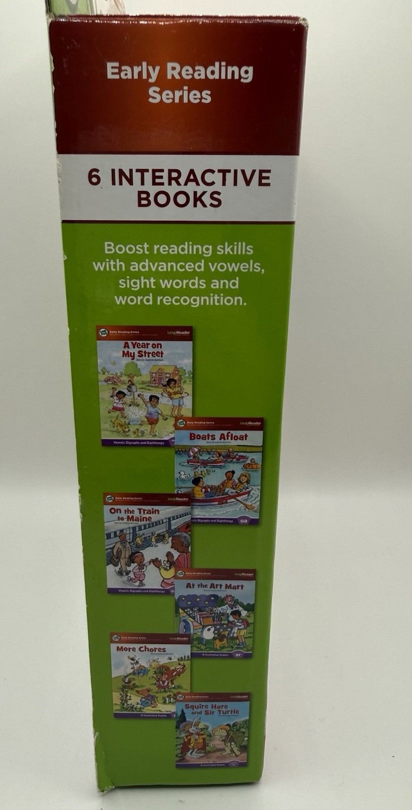 LeapFrog LeapReader NIB Learn to Read 4: Advanced Vowels (6 Interactive Books)