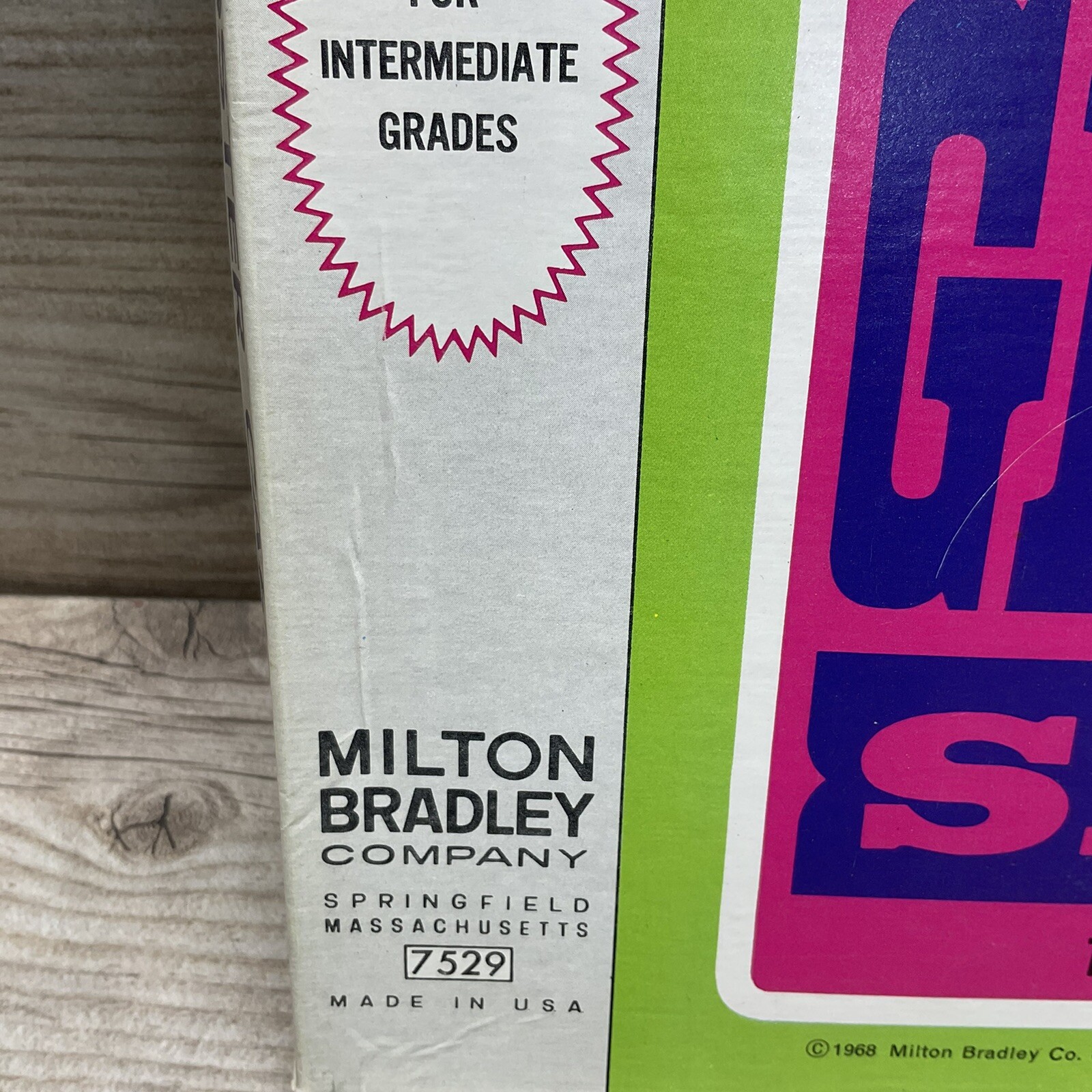 Milton Bradley Antonym 30 Poster Cards Double Sided 1968 Intermediate Grades