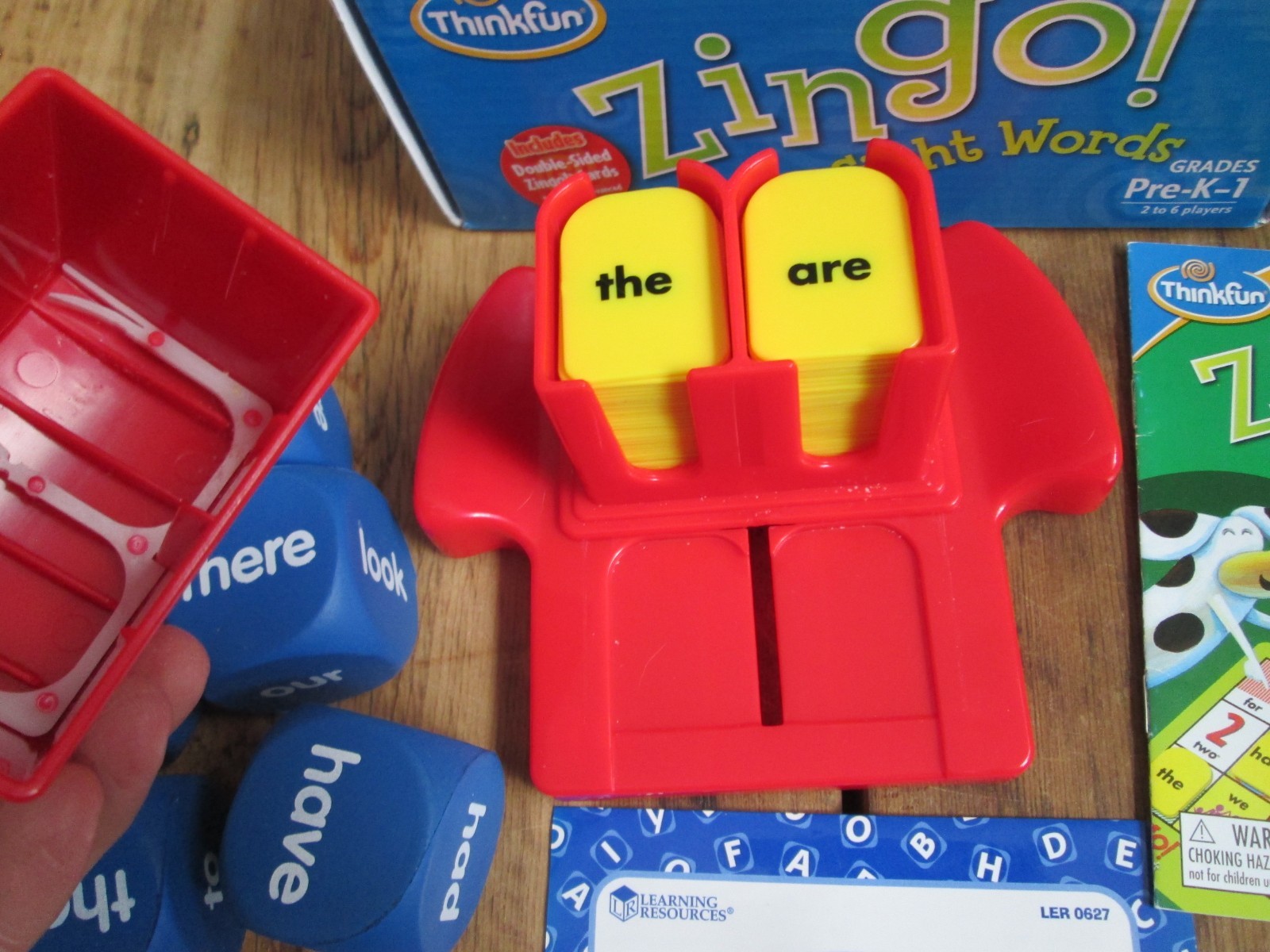 Zingo Sight Words Game by ThinkFun PRE-K-1 New In Open Box Homeschool Learning