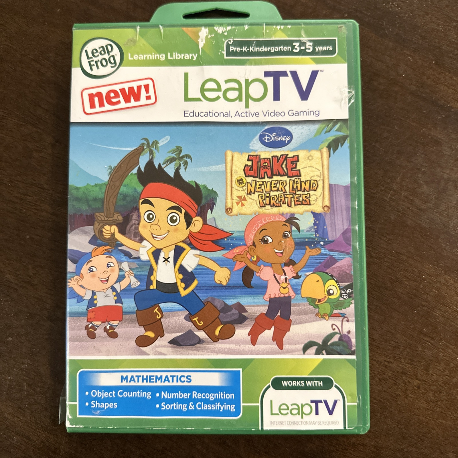 Leap Frog Leap TV Jake And The Never Land Pirates Learning Game