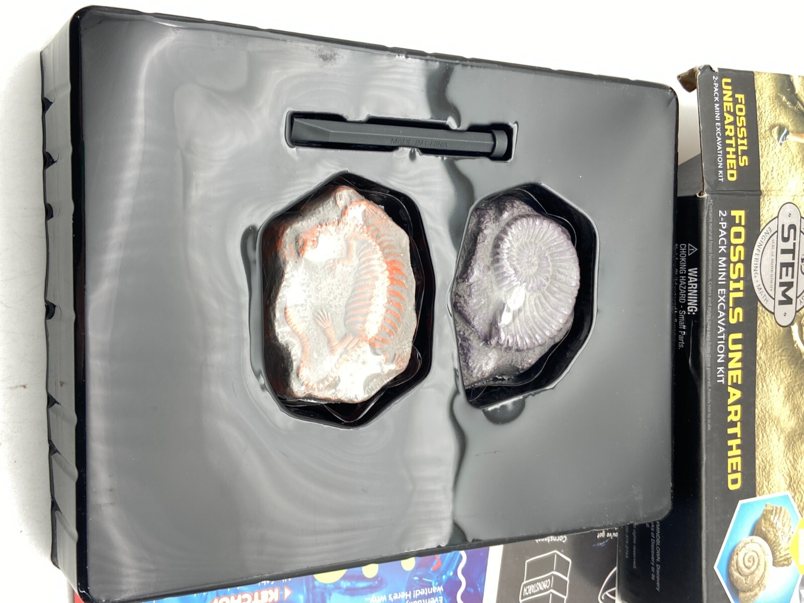 Discovery Mindblown- Fossils Unearthed 2-pack Mini Excavation Kit