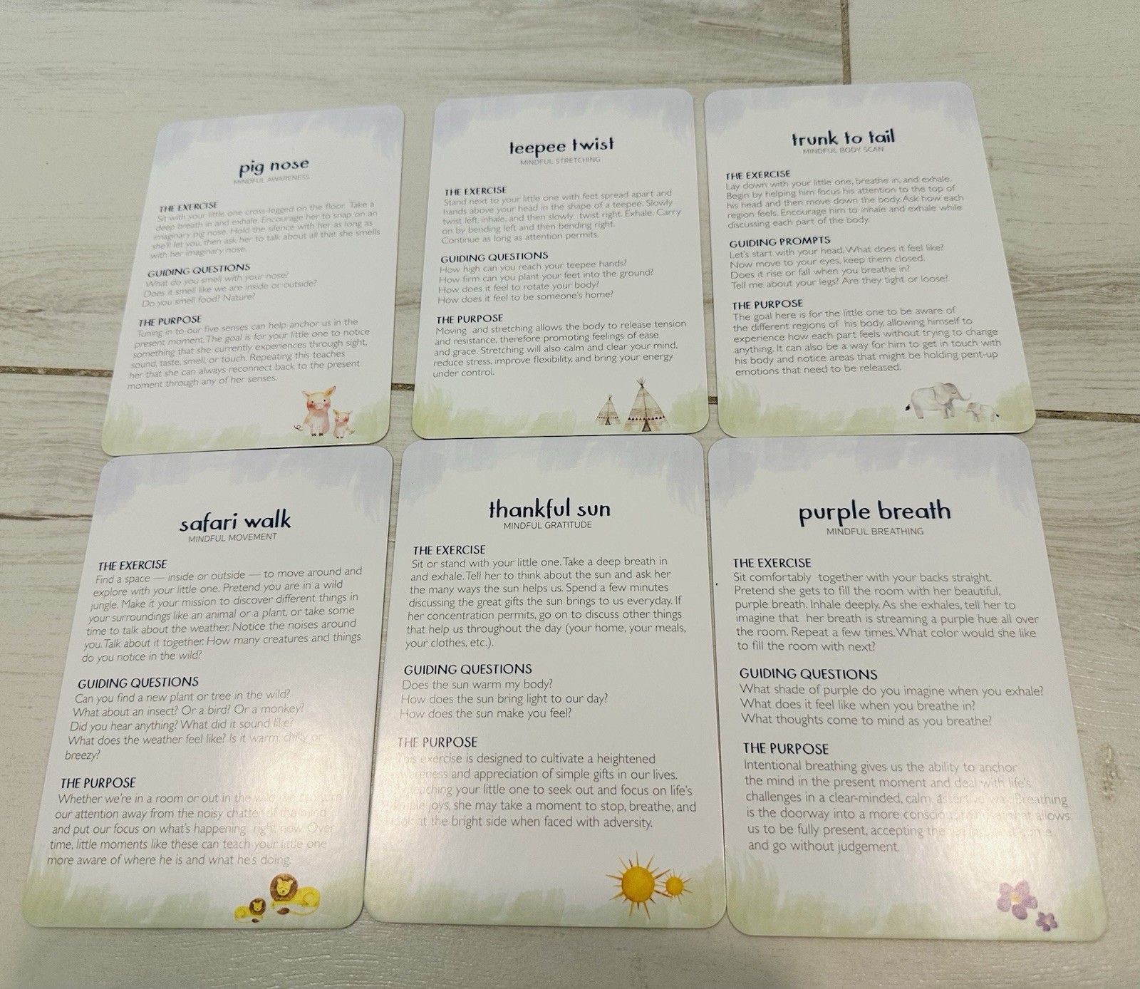 Little Renegades – Mindful Kids Cards, Easy Mindfulness Exercises for Children