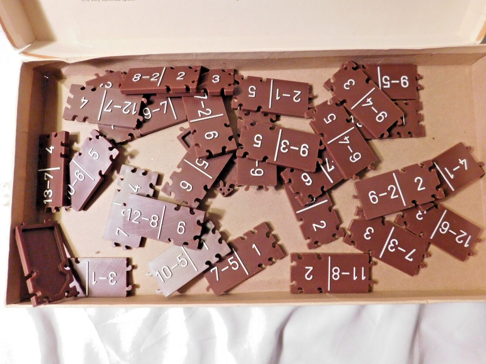Vintage Condor Domi Numbers Math Educational Game 1960’s