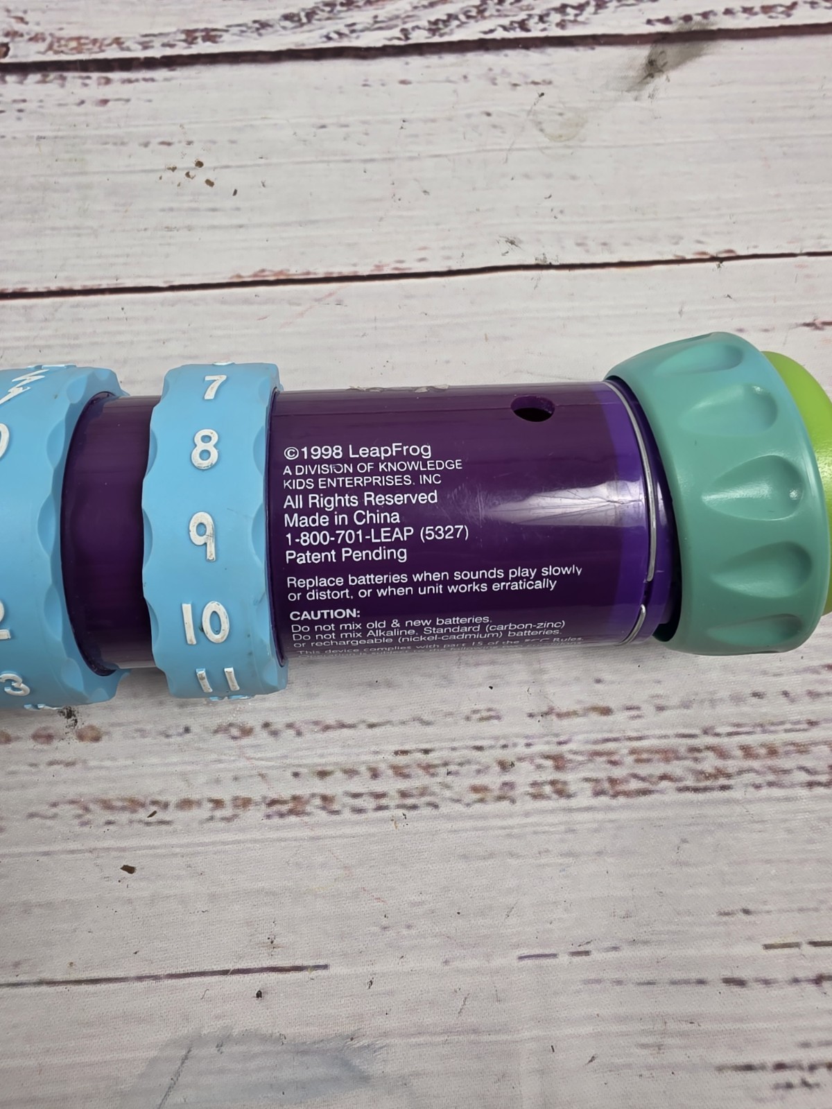 LeapFrog Twist And Shout Addition Math Learning Toy 1998 Tested and working