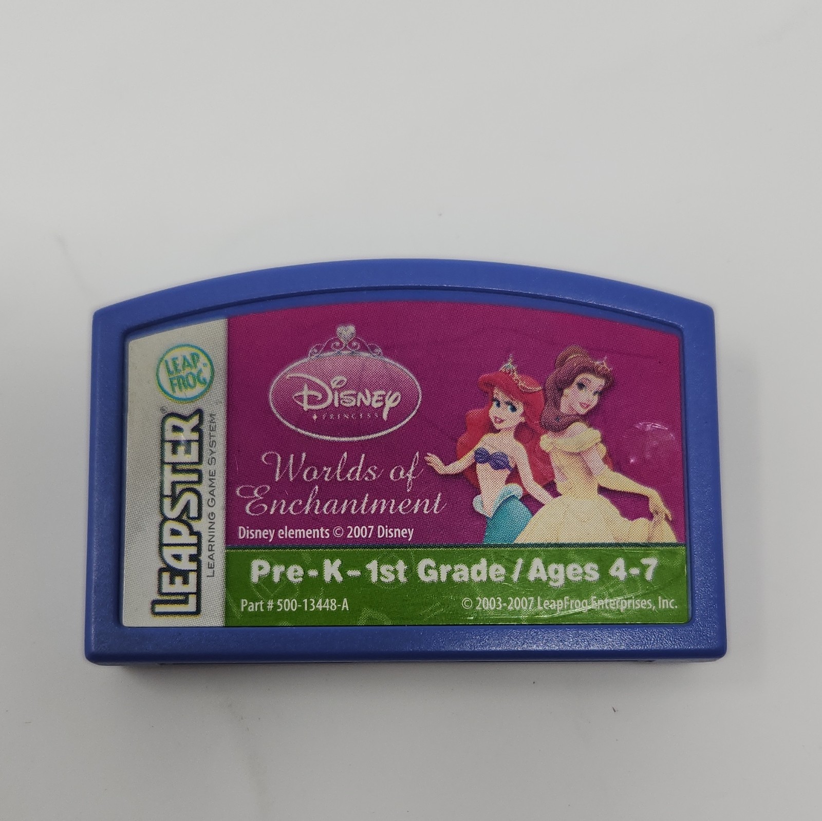 LeapFrog Leapster Learning Game Cartridge Disney Princess Tangled Lot of 9