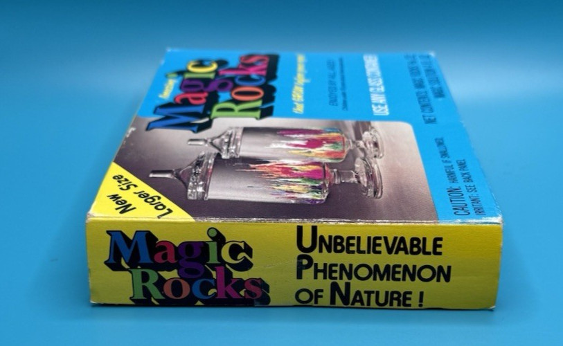 Vintage NOS 1976 Magic Rocks Made In The USA w/Original Box