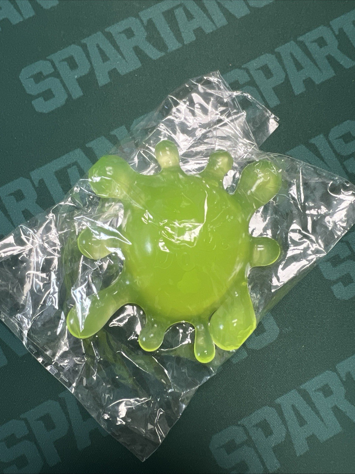 Green Tactile Sensory Toy Squishy Stress Relief Fidget for Kids Adults