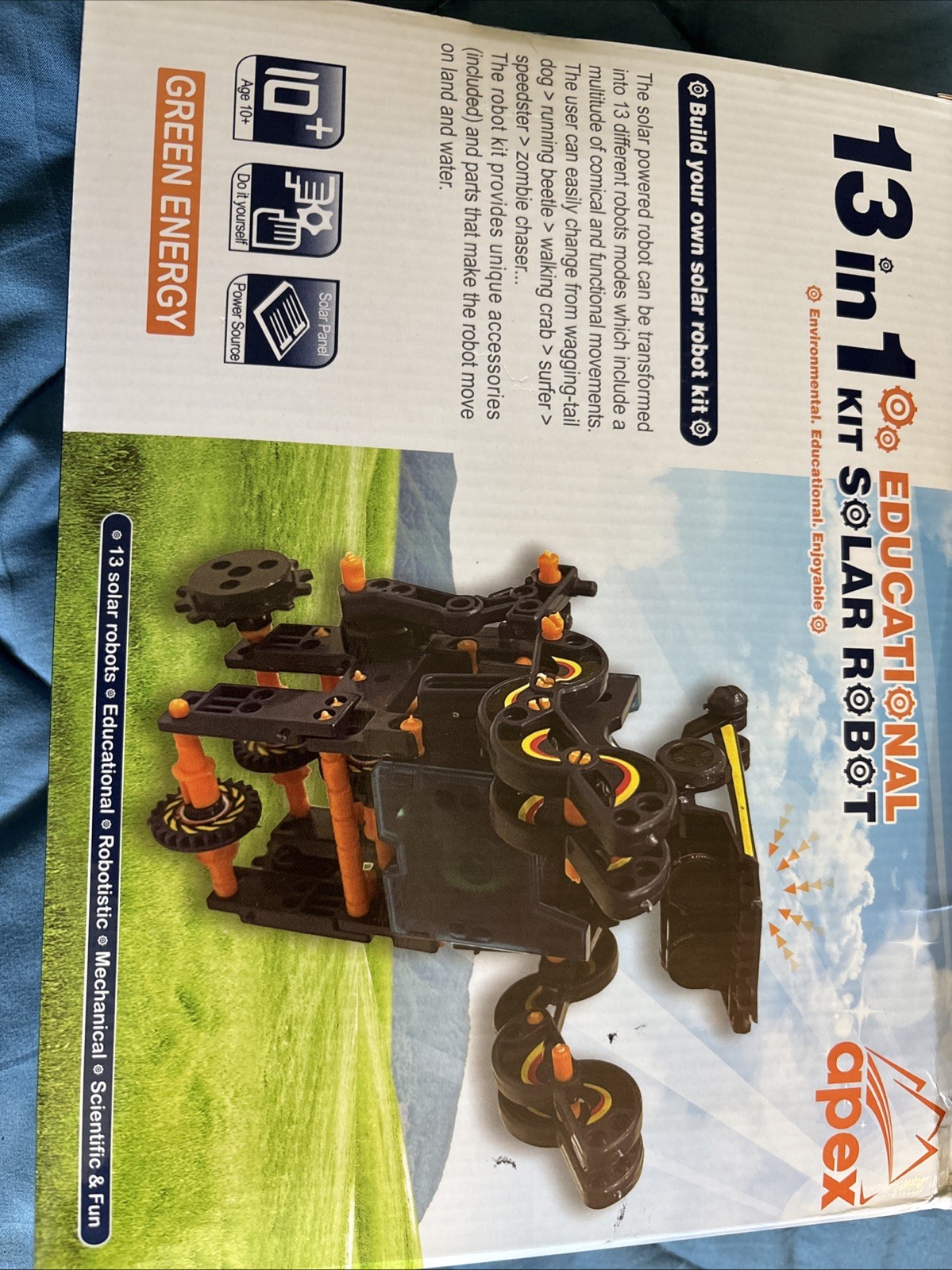 Apex 13 In 1 Kit Educational Solar Robot