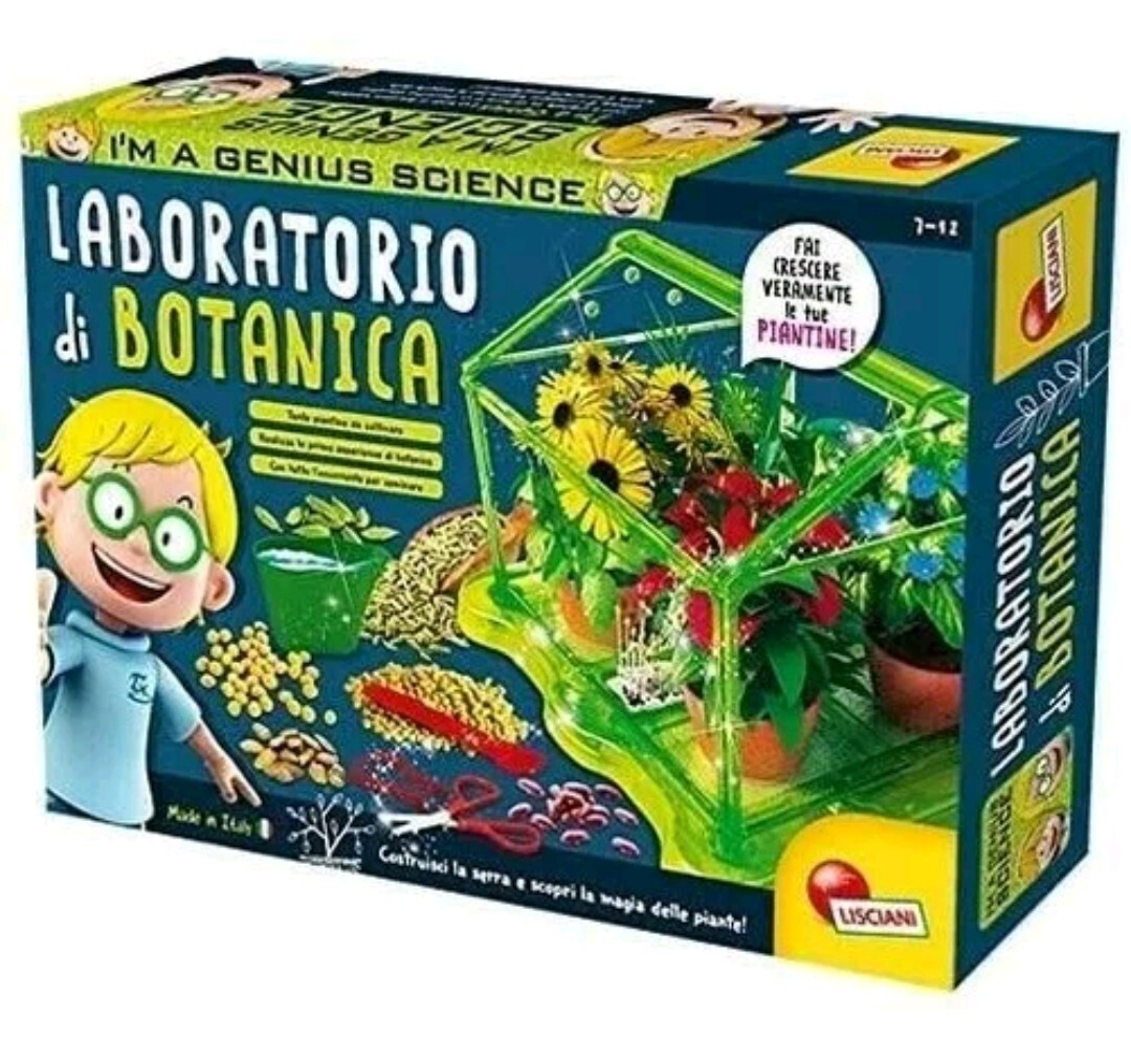 I’m a Genius Science Laboratory of Botanica Greenhouse 84258 Made in Italy