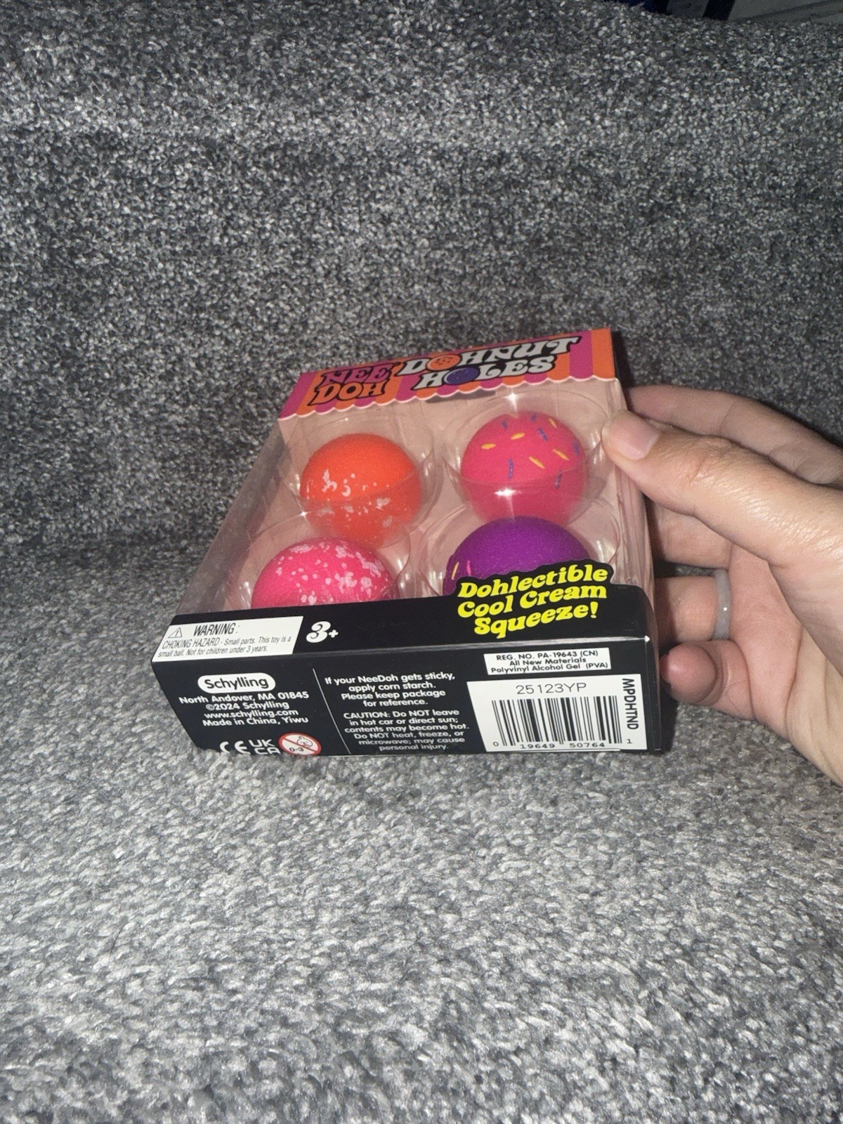 NeeDoh Donut Holes 4 Pack