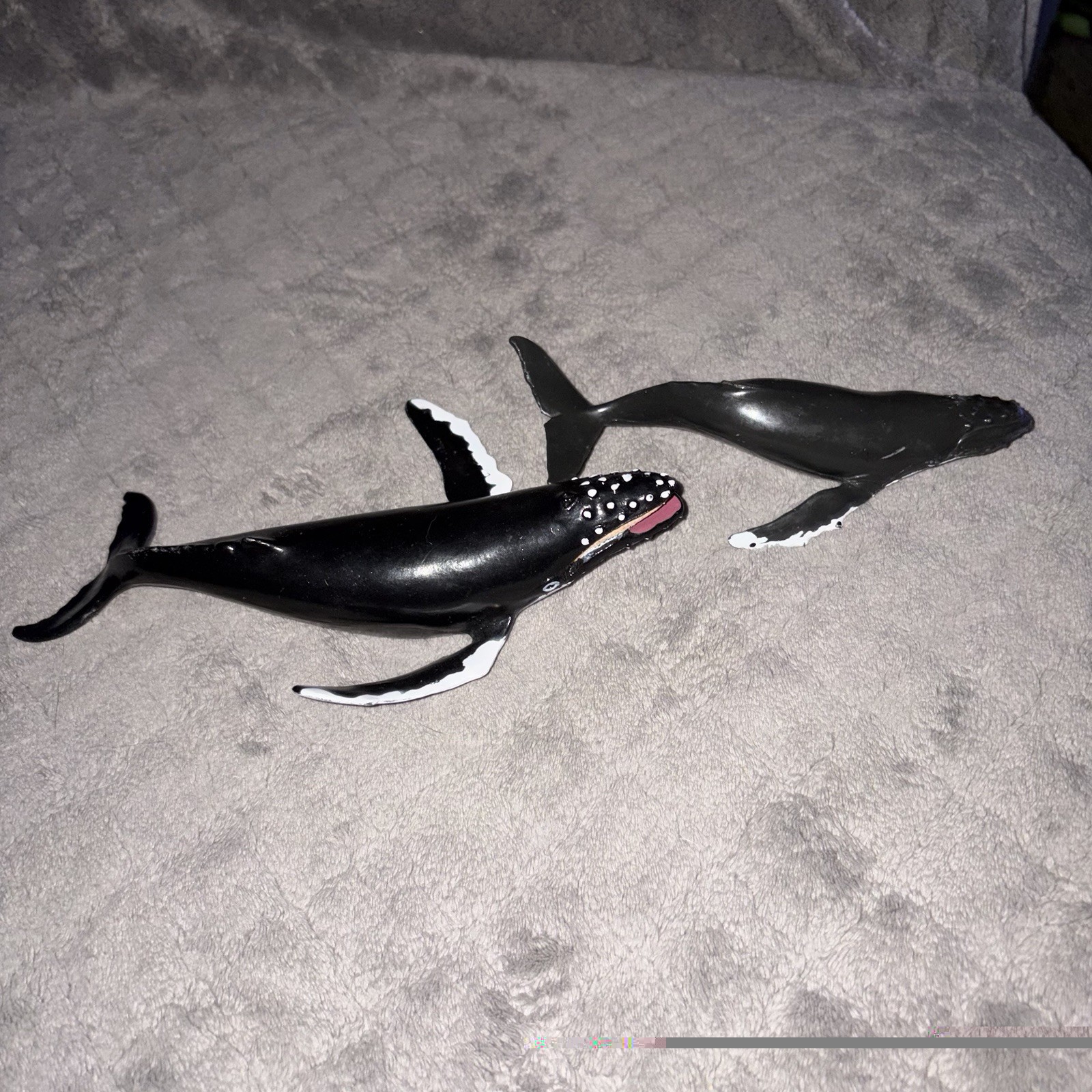 VTG Safari Ltd 1991 Humpback Whale Figure 1996 Adult Model Figurine Miami FL