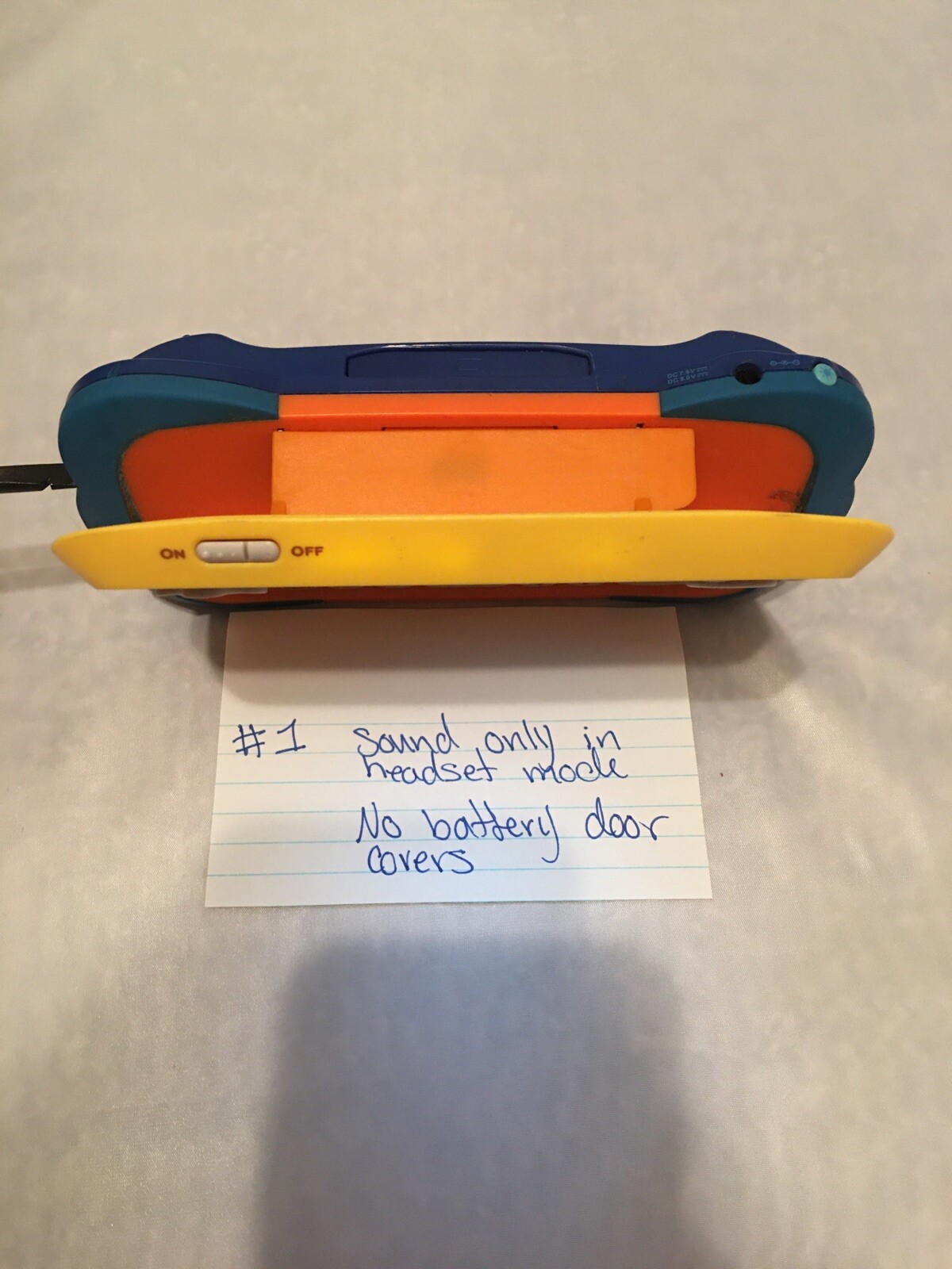VTech MobiGo Touch Learning System Youth Educational #1 READ important