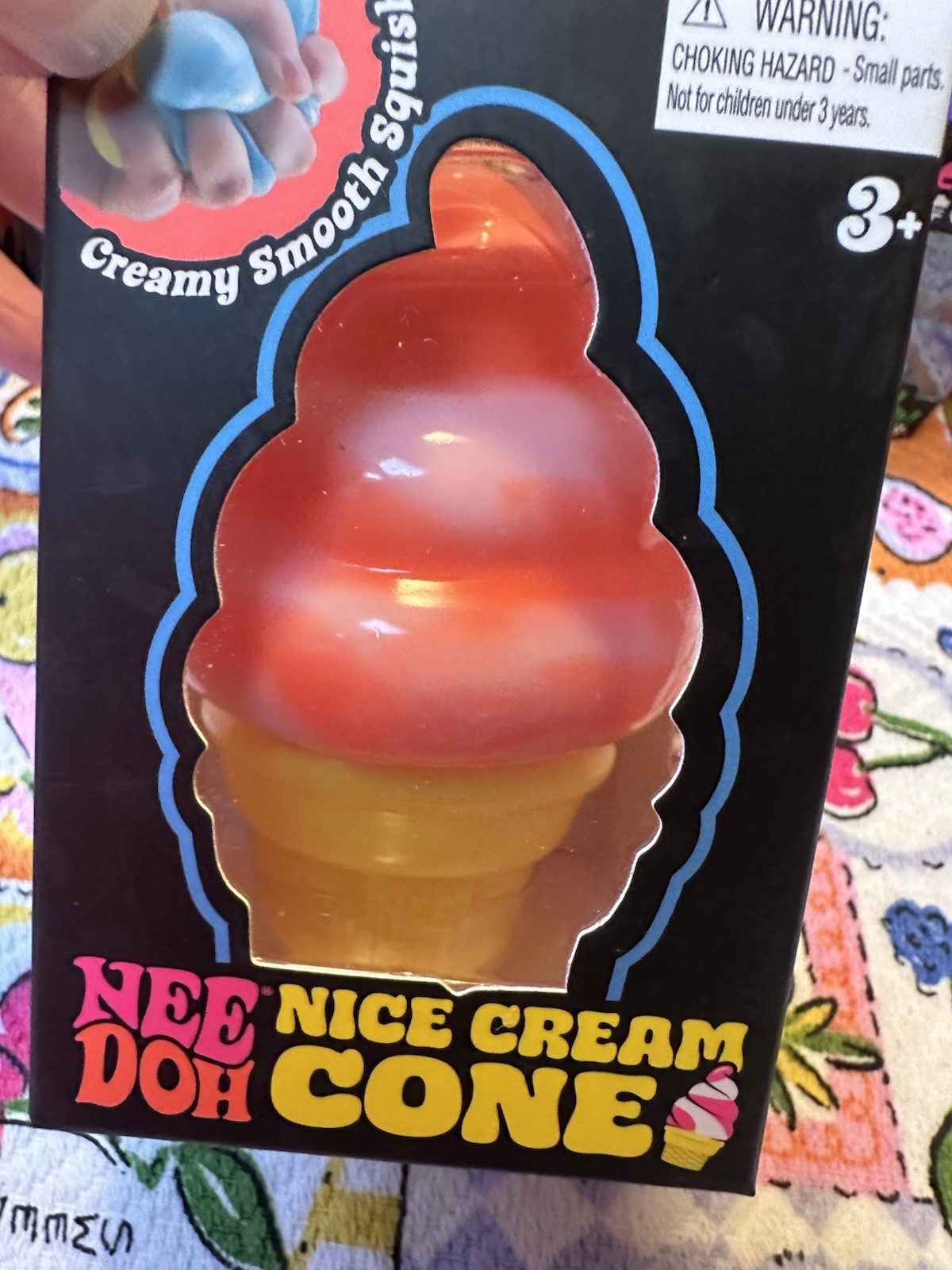 NEW❤️NeeDohs🍊Cream Cone🍦,🦋Glitter Glow🧡Glow Dark🌸Color Change+Swirlie Egg