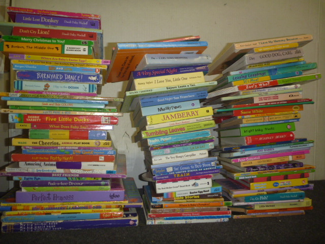 Lot of 20 Children BOARD Hardcover BABY TODDLER DAYCARE Kids BOOKS *RANDOM MIX*