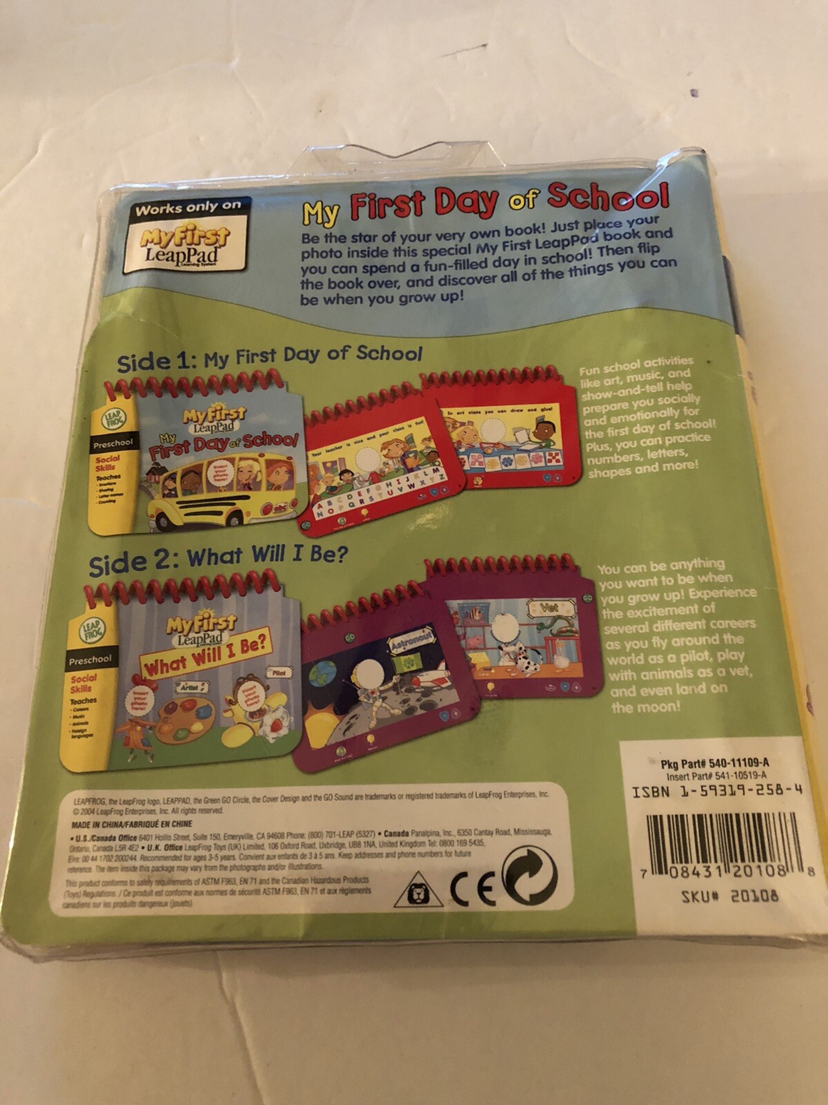 My First LeapPad: Preschool Social Skills – First Day of School