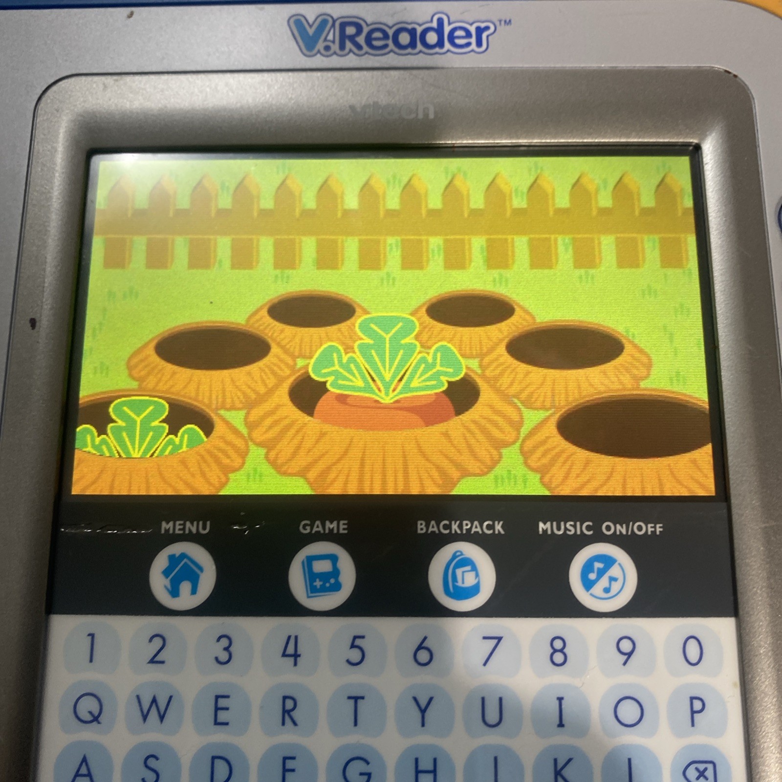 VTech V.Reader Interactive Learning System w/ Toy Story 3 Game Tested