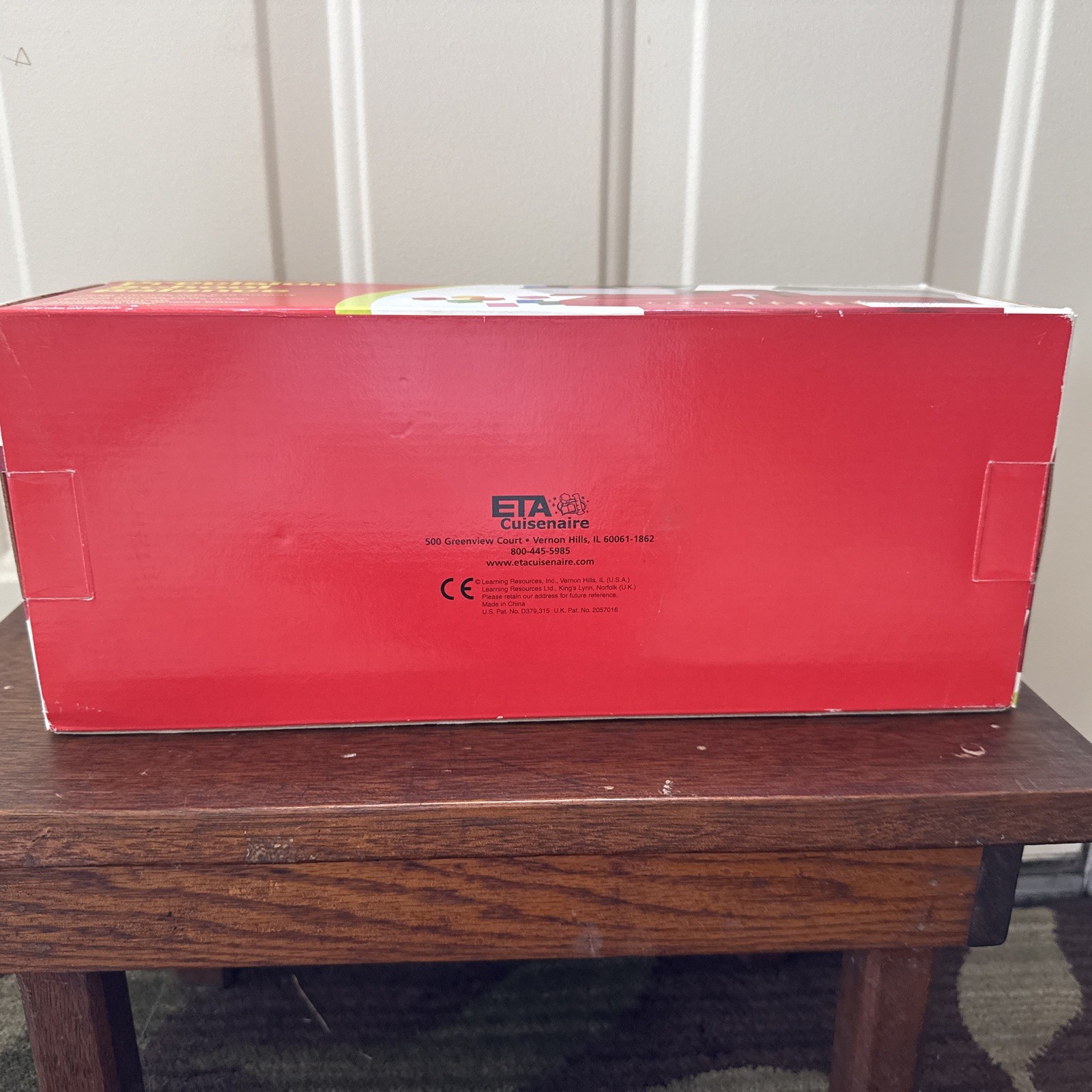 ETA Cuisenaire 410B School Balance Complete Box Manual Brass Weights