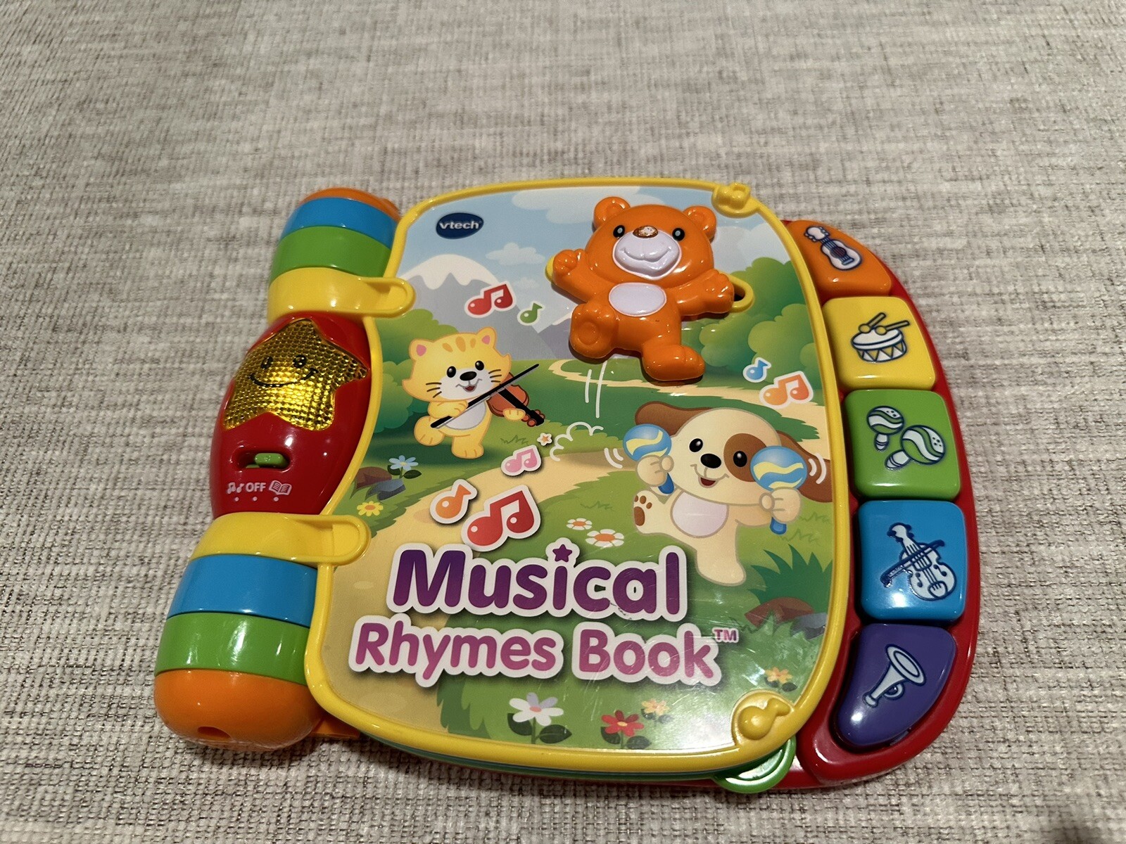 Vtech Musical Rhymes Book (Music + Songs Toys) – 6 Months to 3 Years
