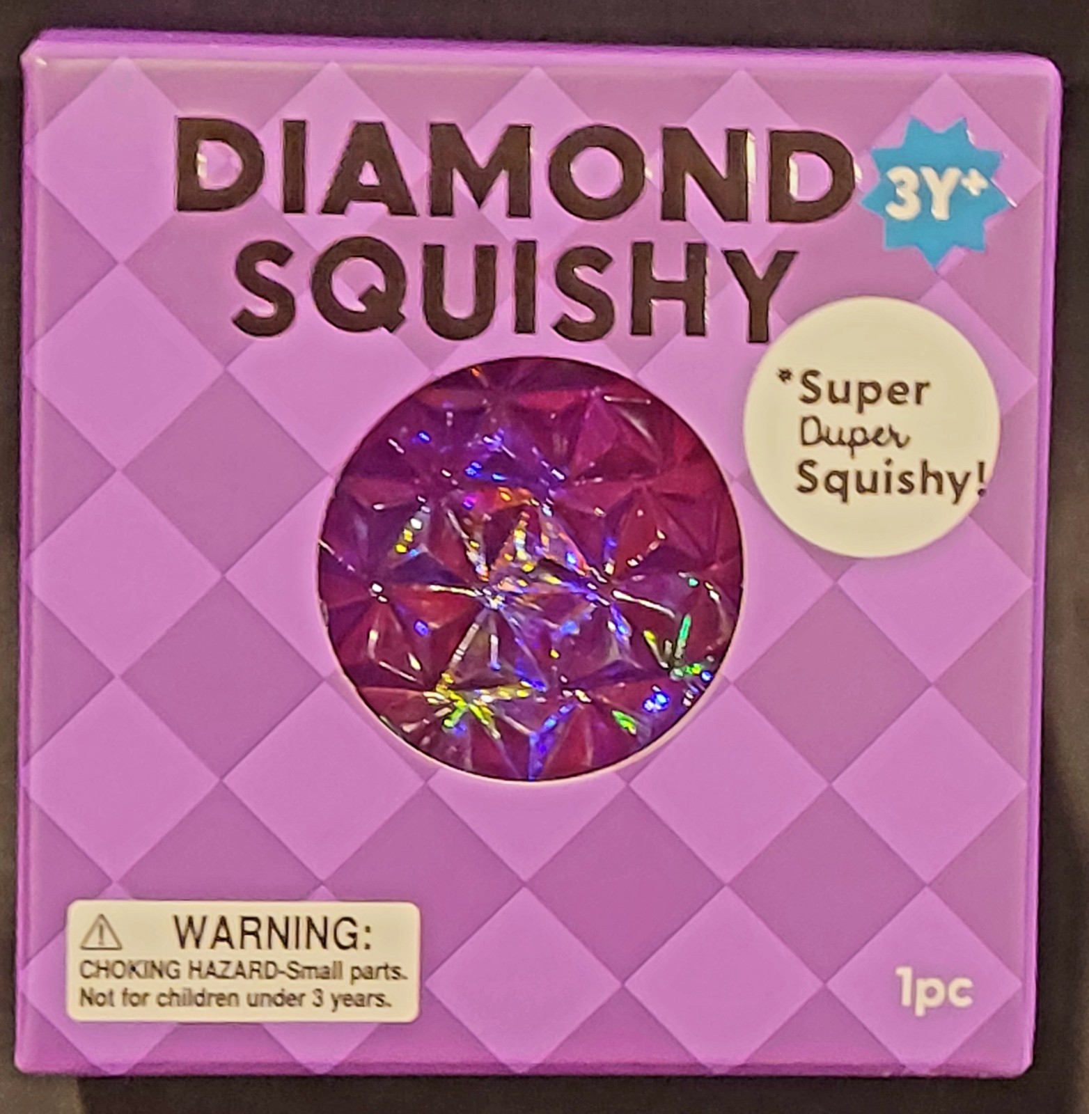 J’adore Diamond Squishy Super Duper Squishy Purple 💜