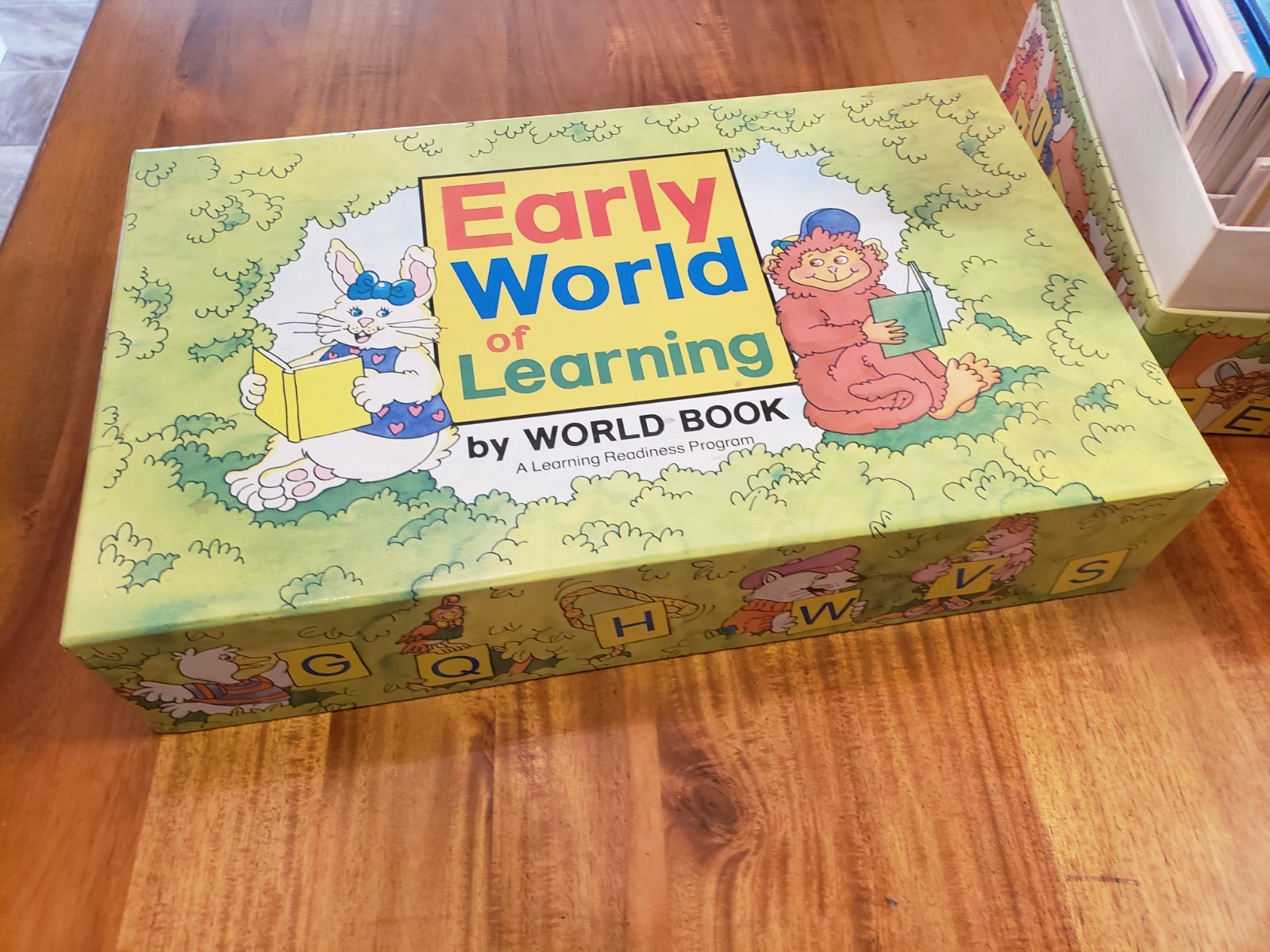 Vintage 1987 World Book Early World of Learning Nice Boxed Set Homeschool