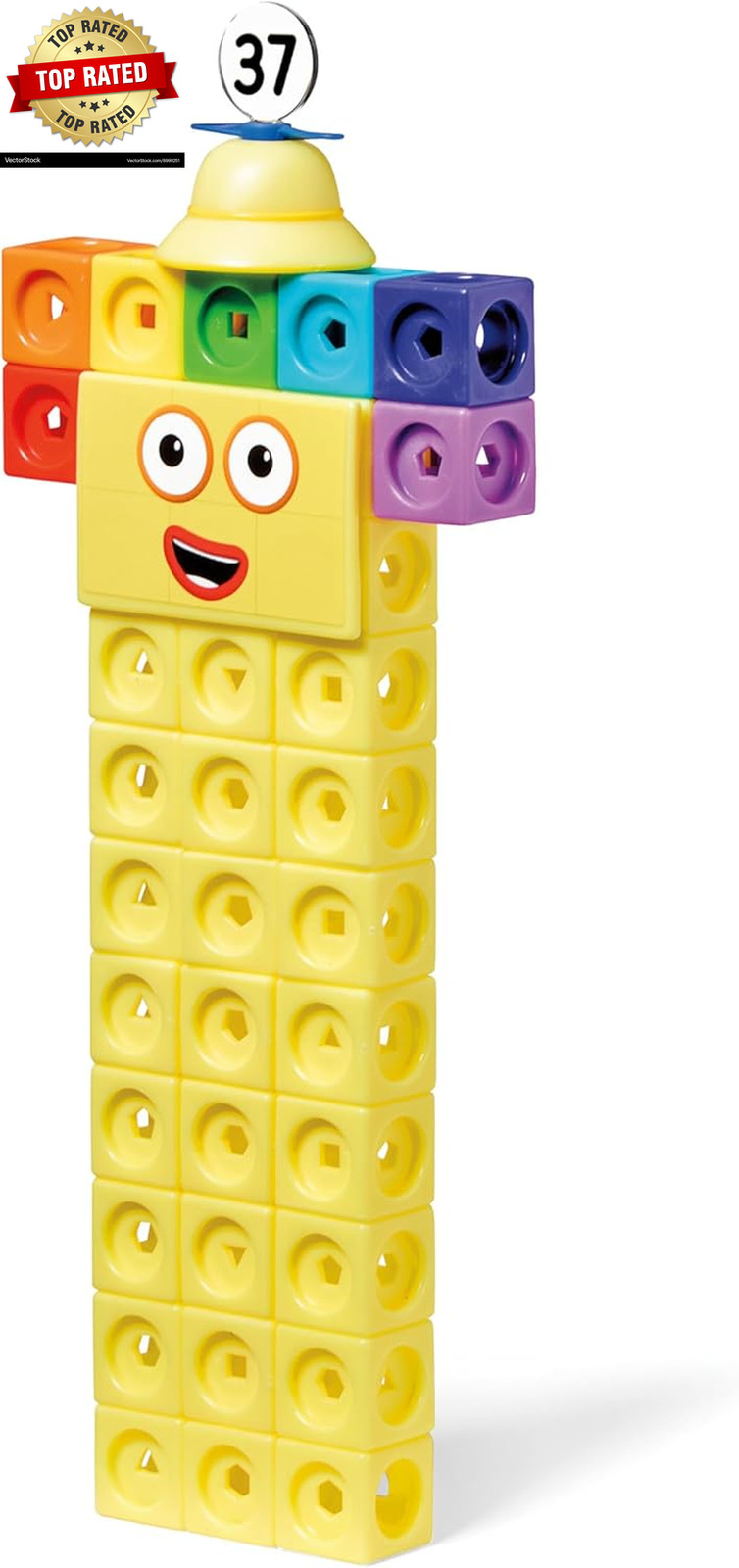 31-40 Mathlink Cubes Activity Set – Learn Numbers & Early Math Skills, Preschool
