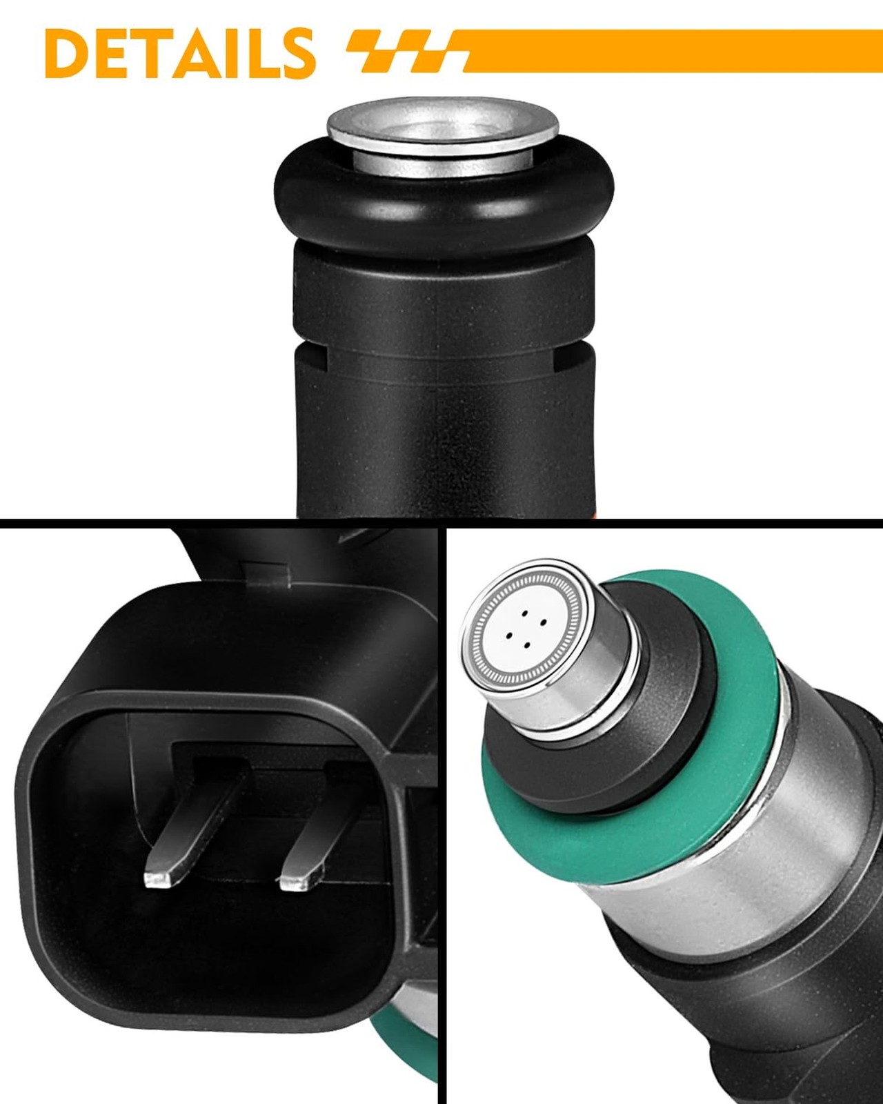 0280158179 2.0L L4 Fuel Injectors Fit For:-Ford Fusion 2013-2017, Transit Con…