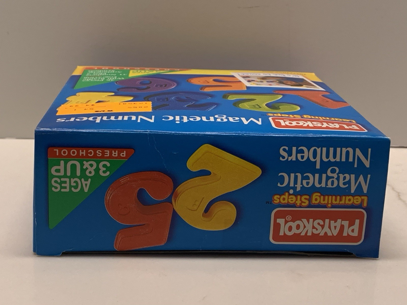 Playskool 1995 Refrigerator Magnets 31 Numbers 5 Arithmetic Symbols Braille NEW