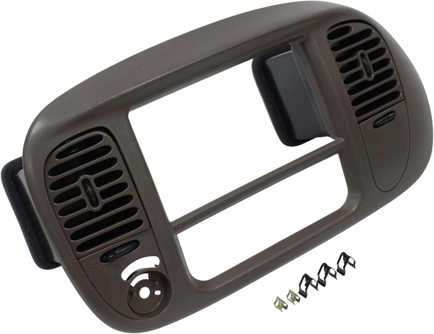 Brown Dash Radio Panel Bezel for Ford F-150 Expedition 1997-2003 w/Air