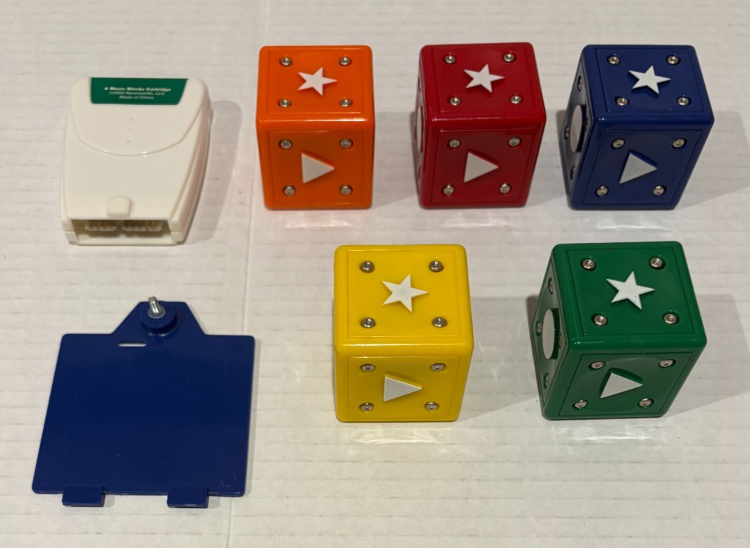 Neurosmith Small World Toys Music Blocks Symphony 2002 Replacement Cubes + MORE!