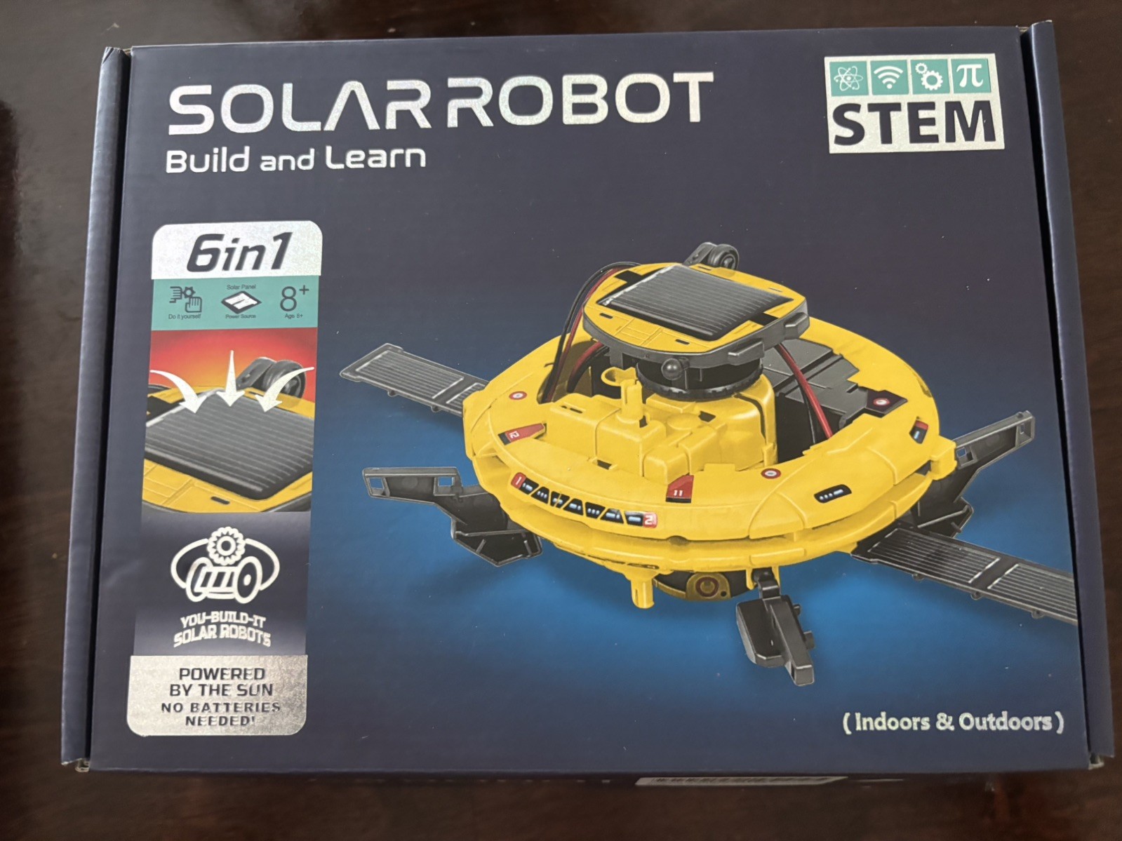 STEM Build & Learn Solar Robot Space kit