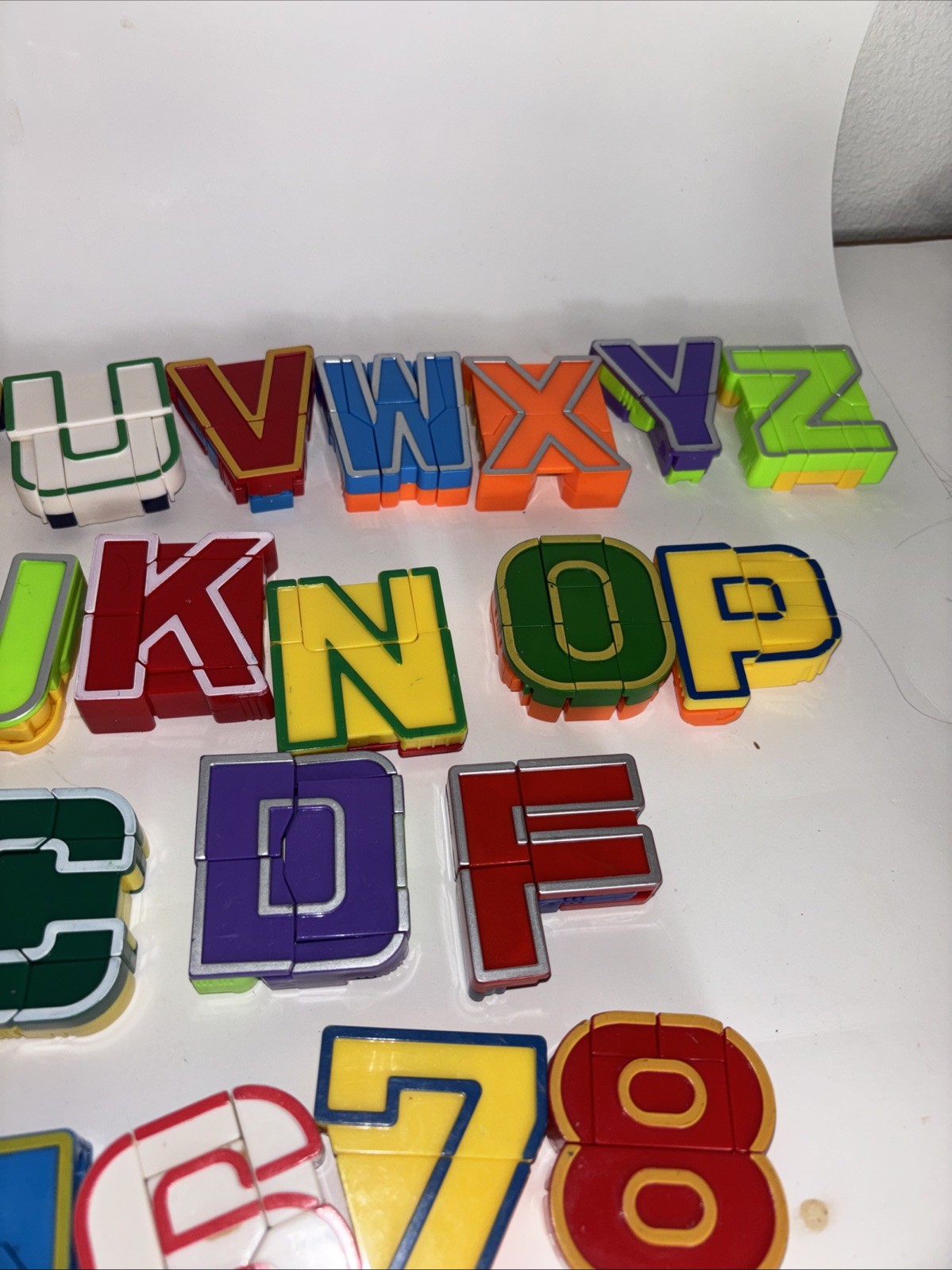 Lakeshore Learning Alphabet Alphabots Transforming Letters & Numbers Robot Toys