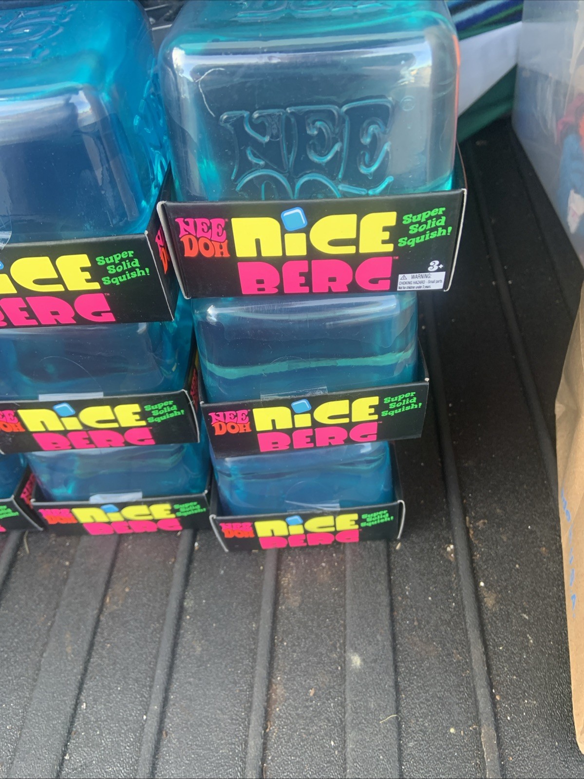 Schylling NeeDoh Nee Doh Lot of 12 Nice Berg Super Solid Squish XL 🧊