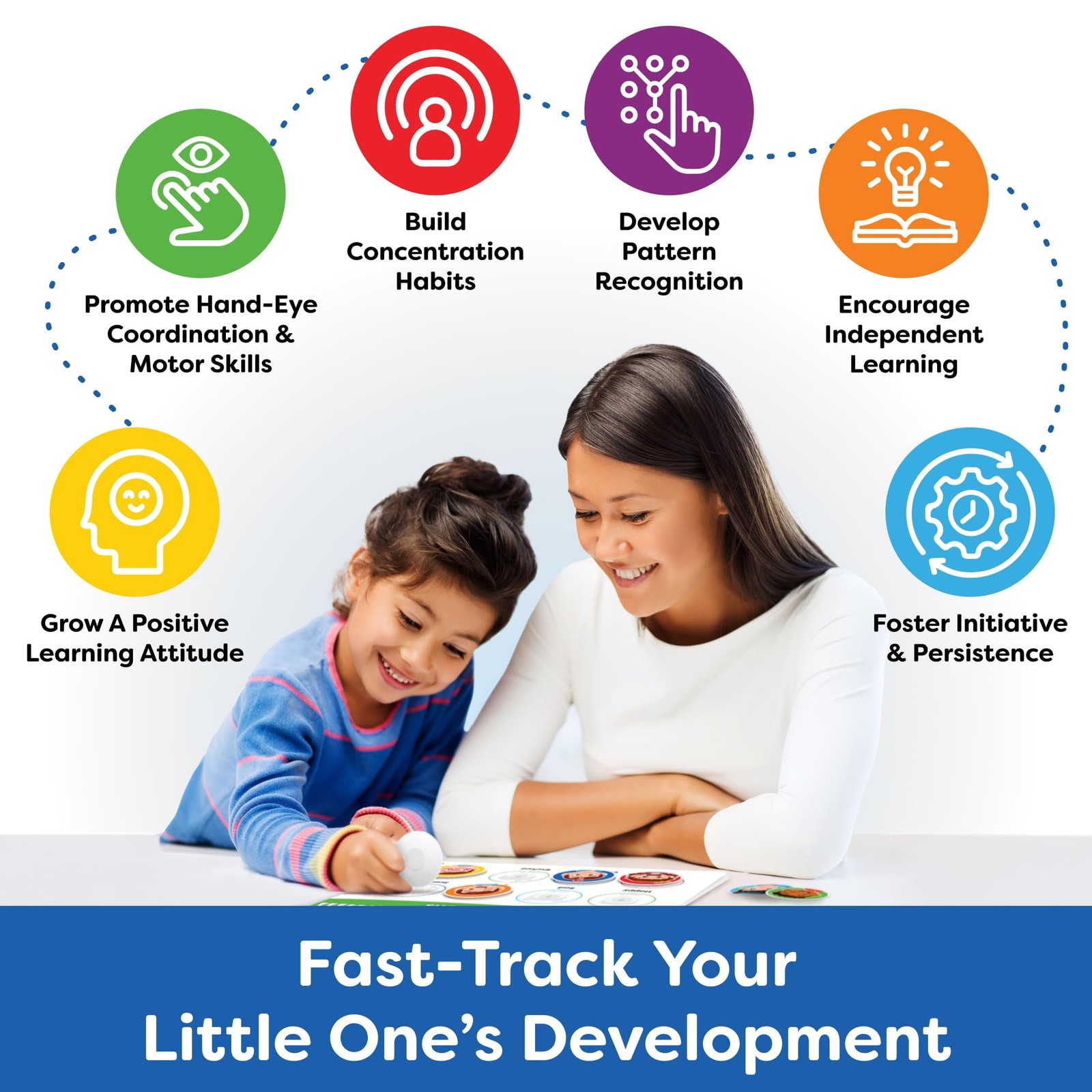 Montessori Preschool Busy Book for Toddlers Ages 3 and Up – Preassembled Pres…