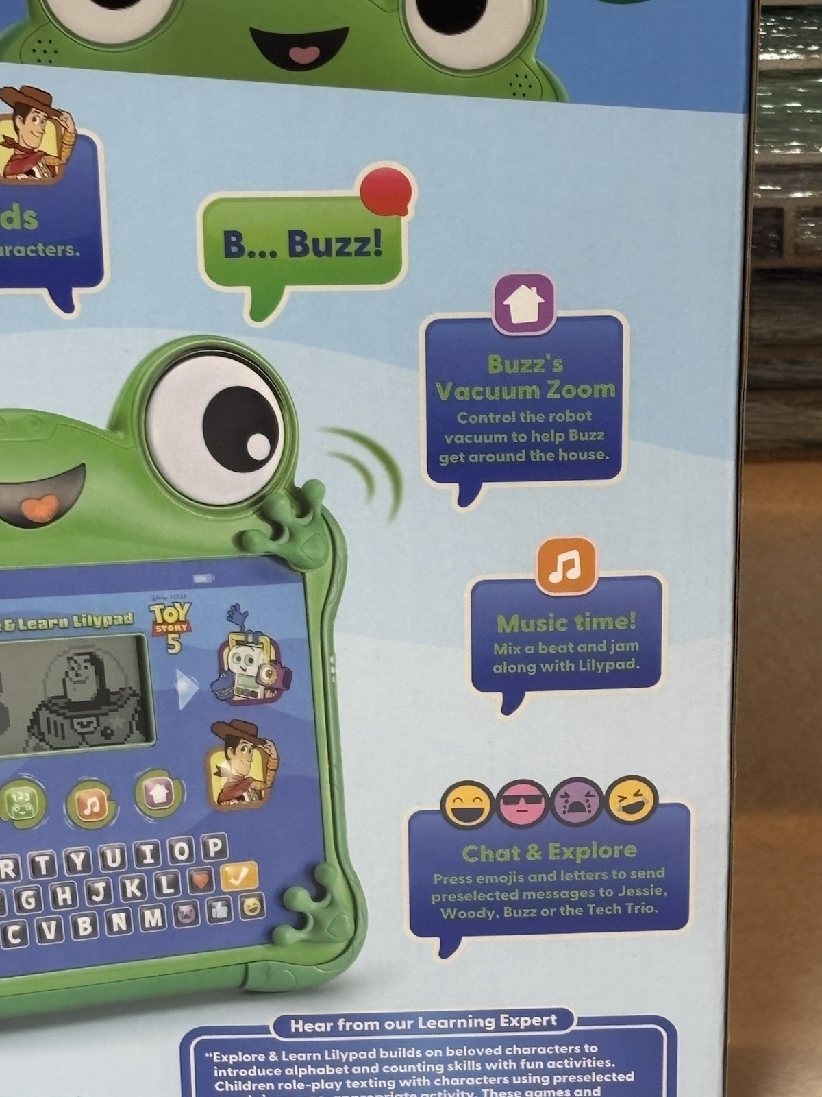 Disney Pixar Toy Story 5 – LeapFrog Explore and Learn Lilypad Toy – Brand New