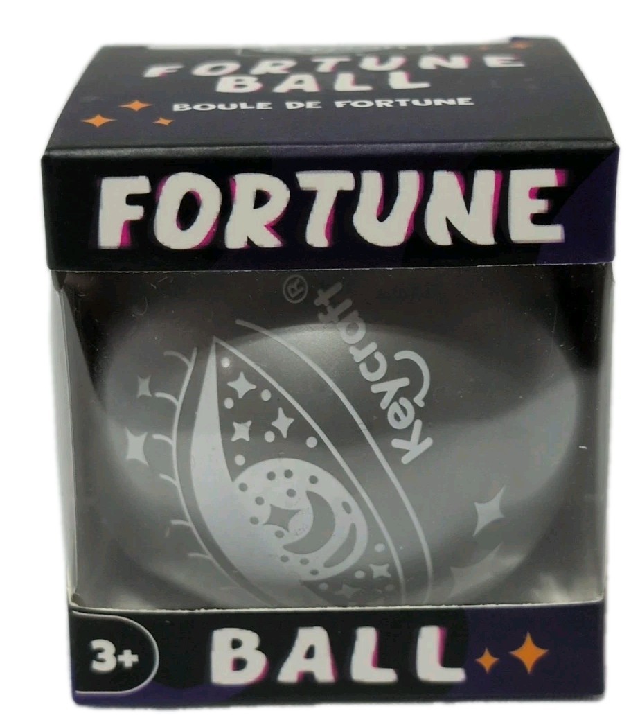 Fortune Ball Squishy Silver Squeeze Stress Fortune Answer Question 8 Ball Style