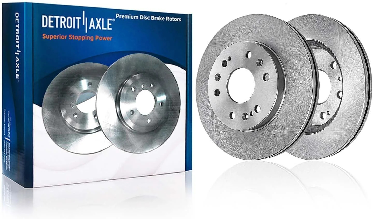Detroit Axle – Front Brake Kit for Chevy GMC Silverado Sierra Suburban Savana Ex