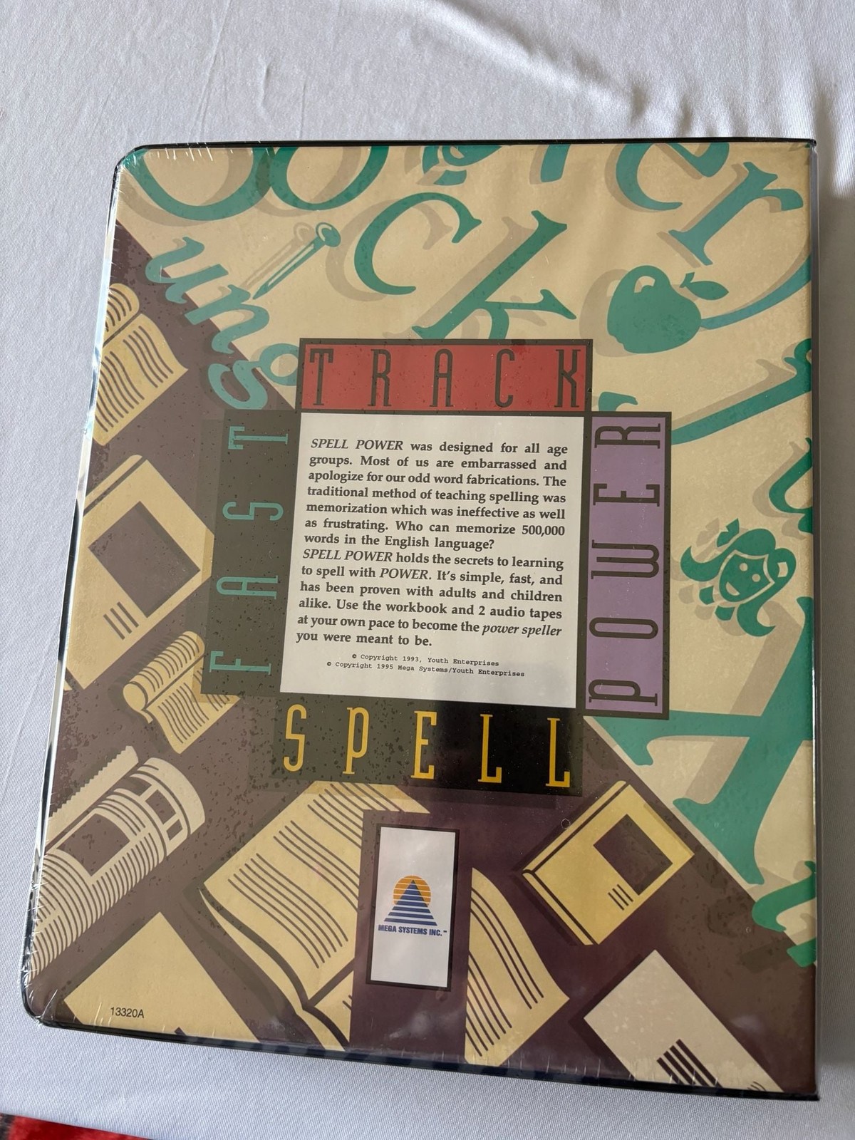 Spell Power Fast Track Spelling Educational Learning System with Workbook and 2