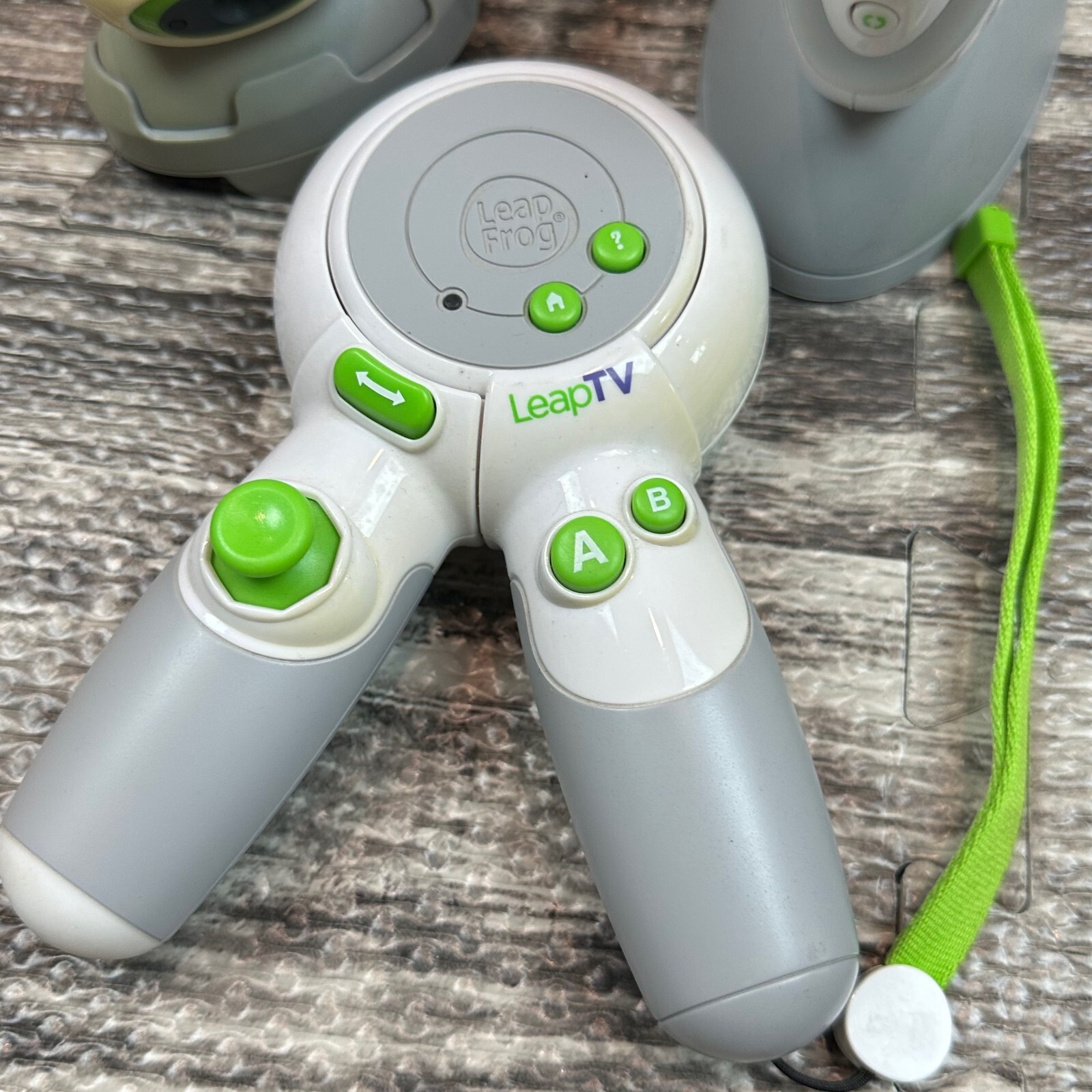 Leap TV Educational System + Lot Of 4 Leap Frog Video Games New & Used LeapTV