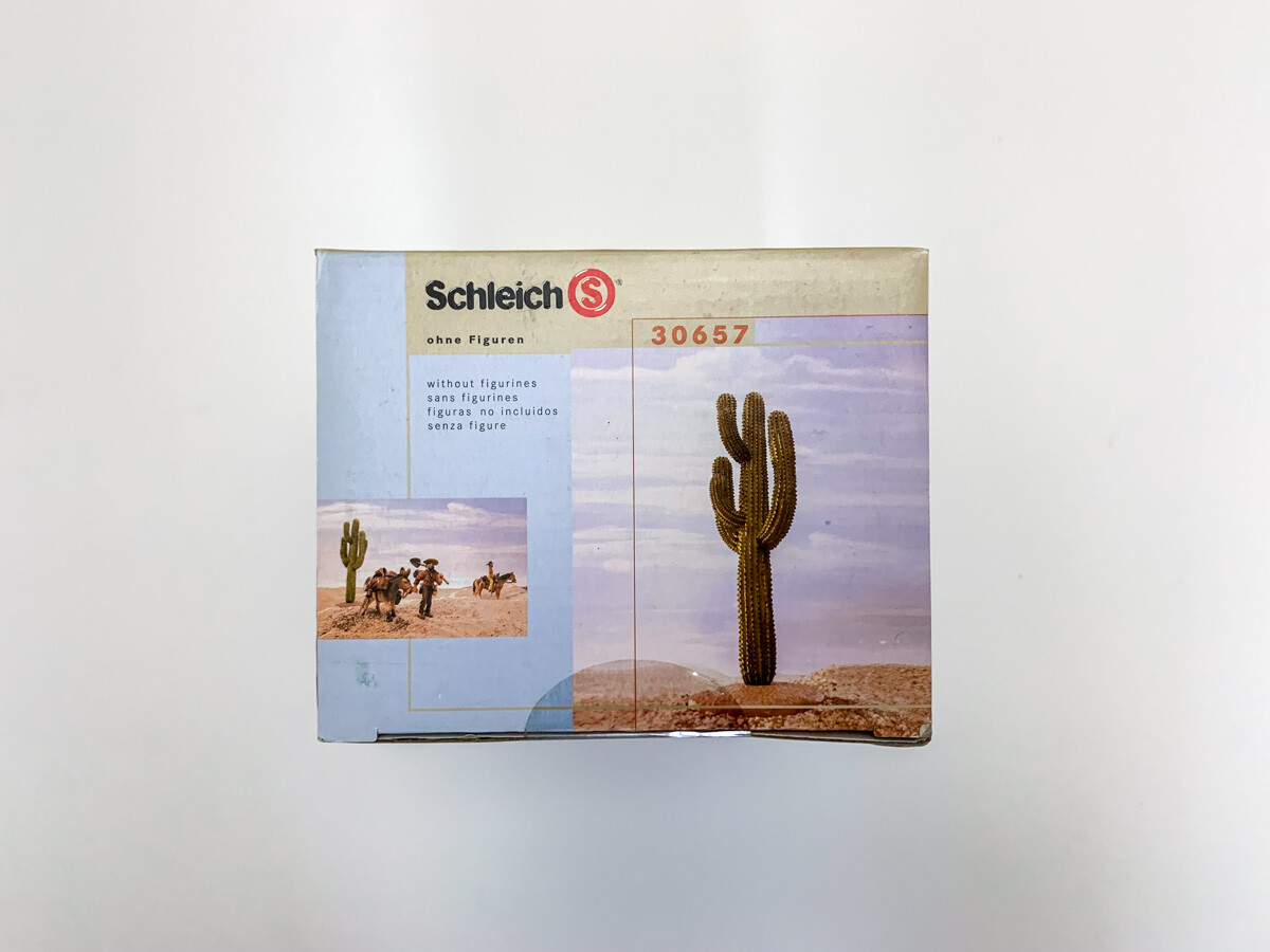 Schleich 30657 Cactus Wild West Modeling Landscape Desert New Sealed NIB